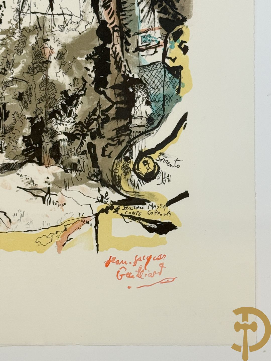 GAILLIARD Jean Jacques getekend 