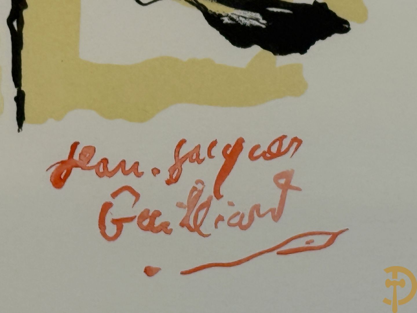 GAILLIARD Jean Jacques getekend 