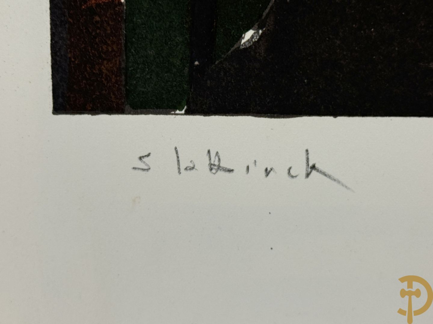 SLABBINCK getekend (Rik) 