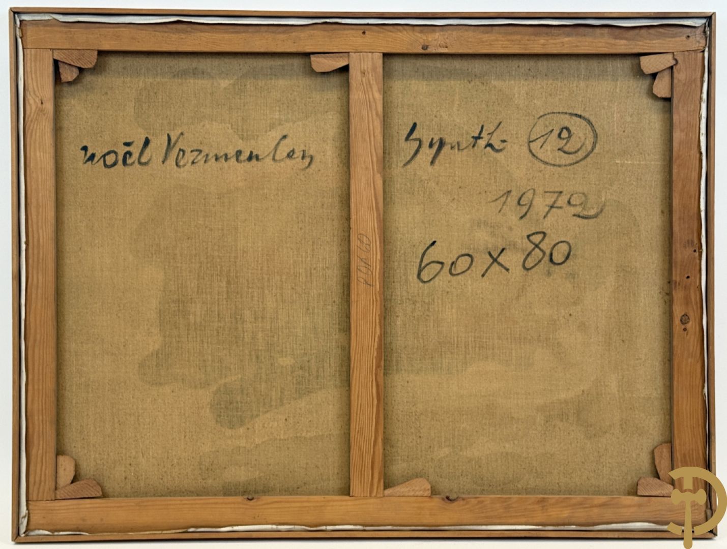 VERMEULEN NOËL getekend verso 1972 