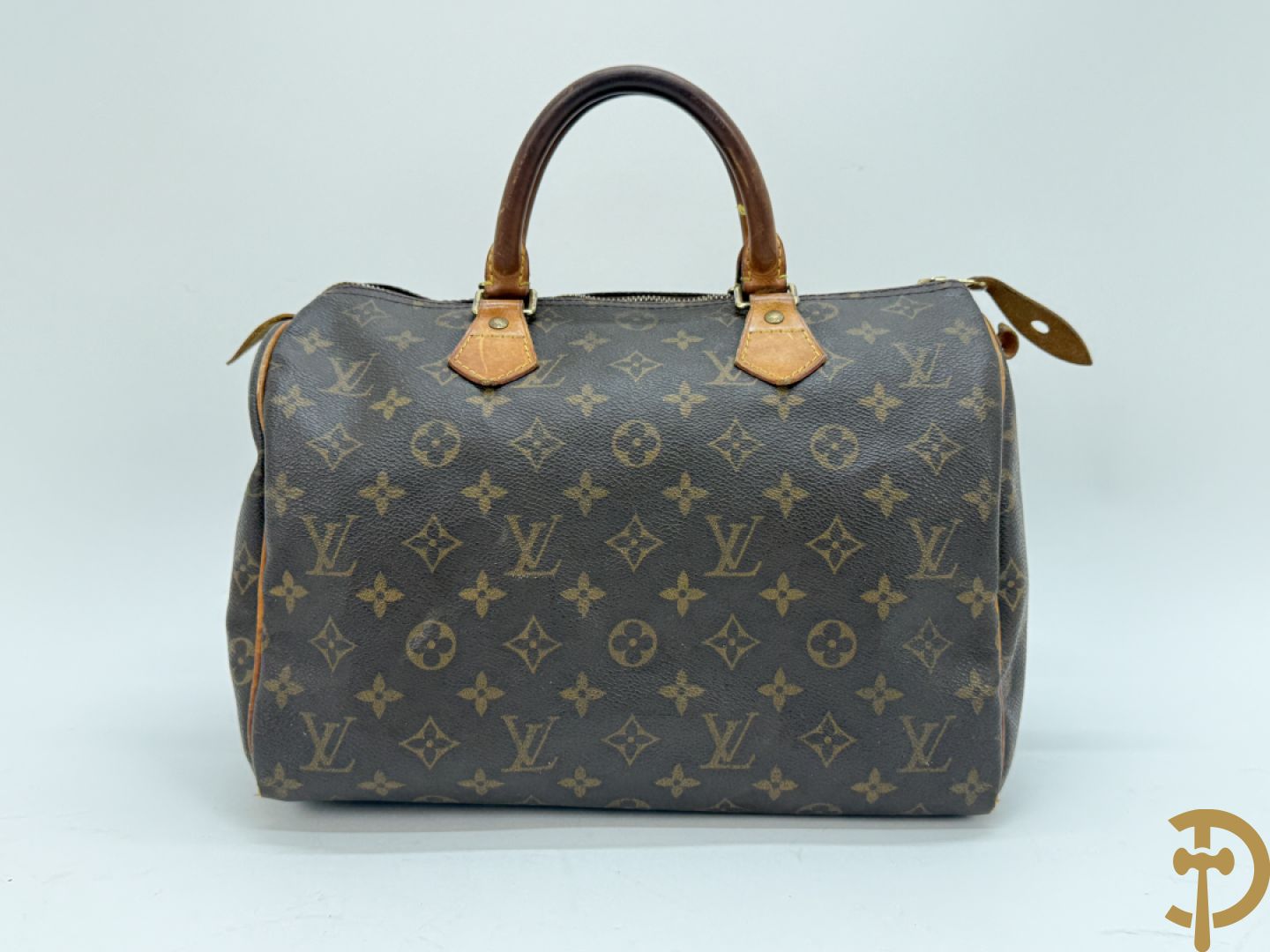 Kleine speedybag Louis Vuitton, binnenin gemerkt TH 0948