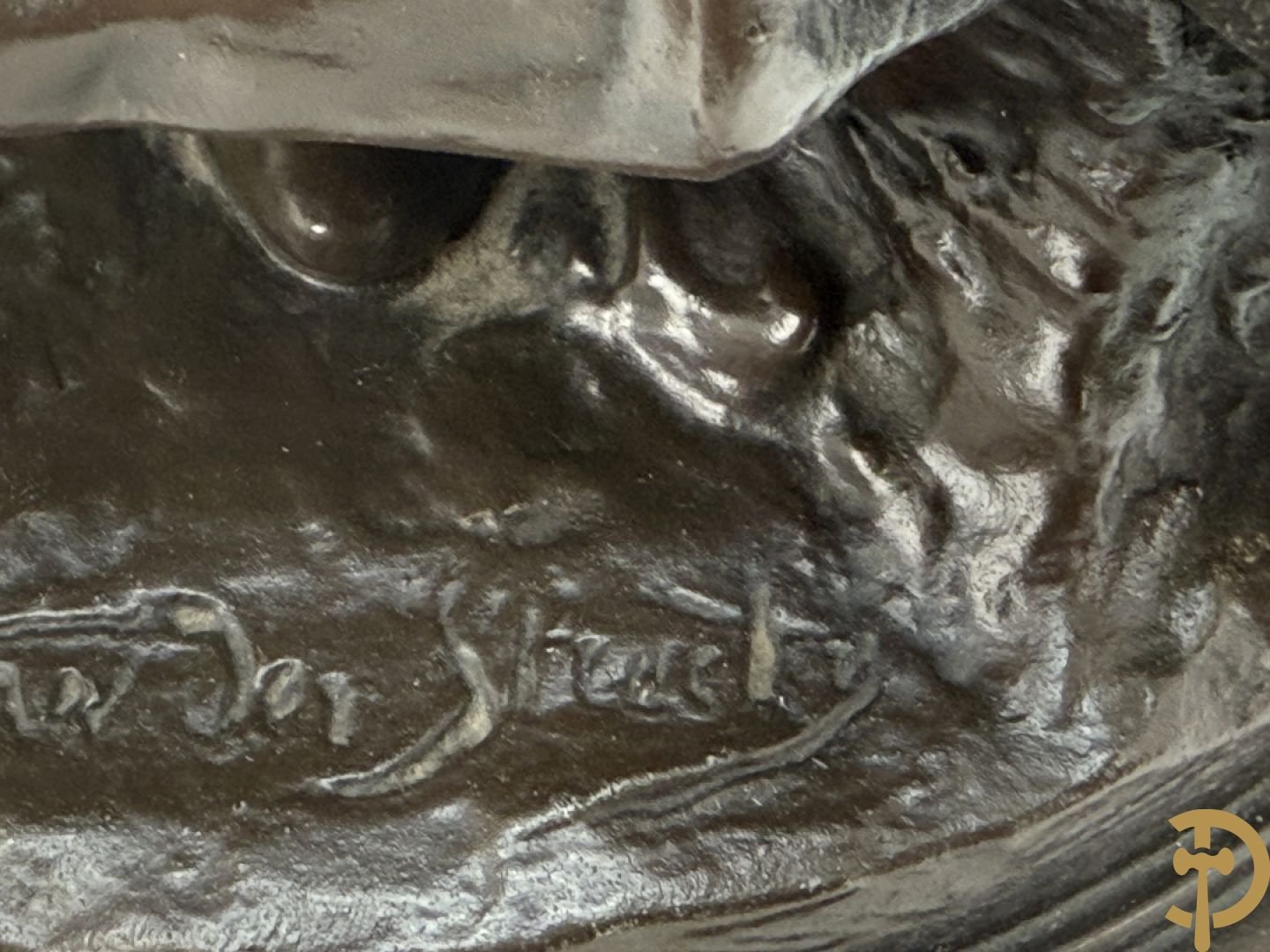 VAN DER STRAETEN getekend 