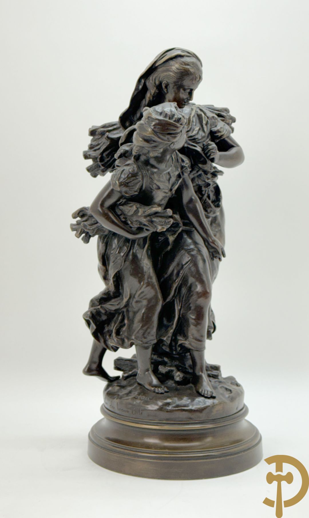 MOREAU Hte. getekend 