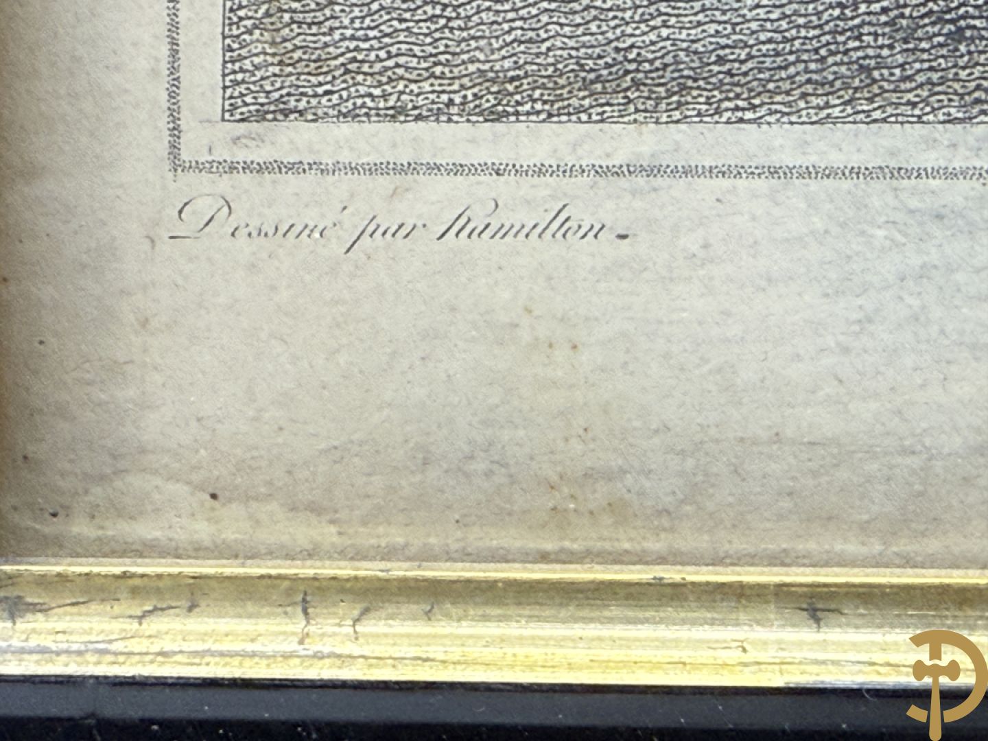 Zes oude gravures met kinderthema