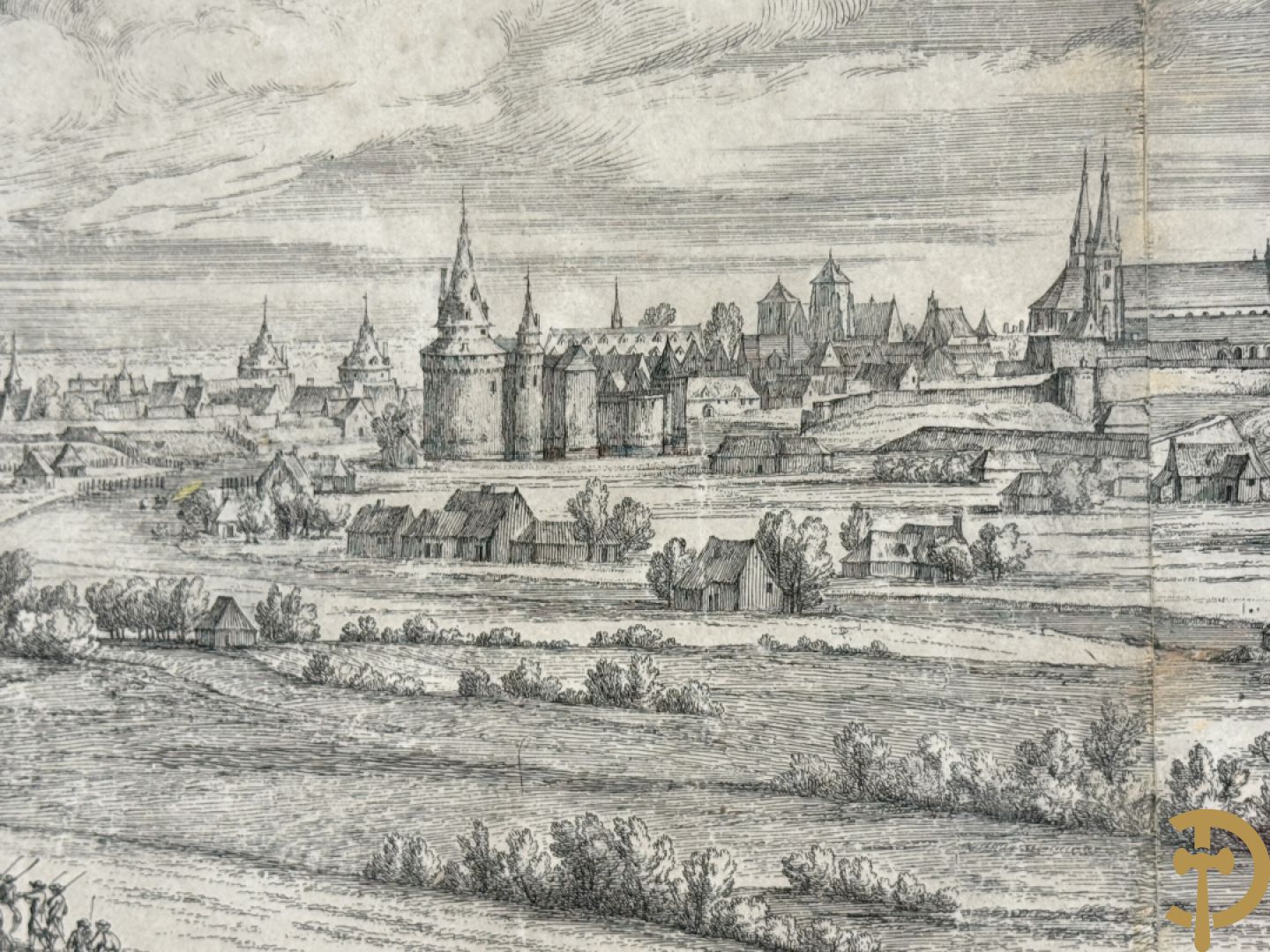 BAUDEWIJNS F. getekend (sculpteur) 