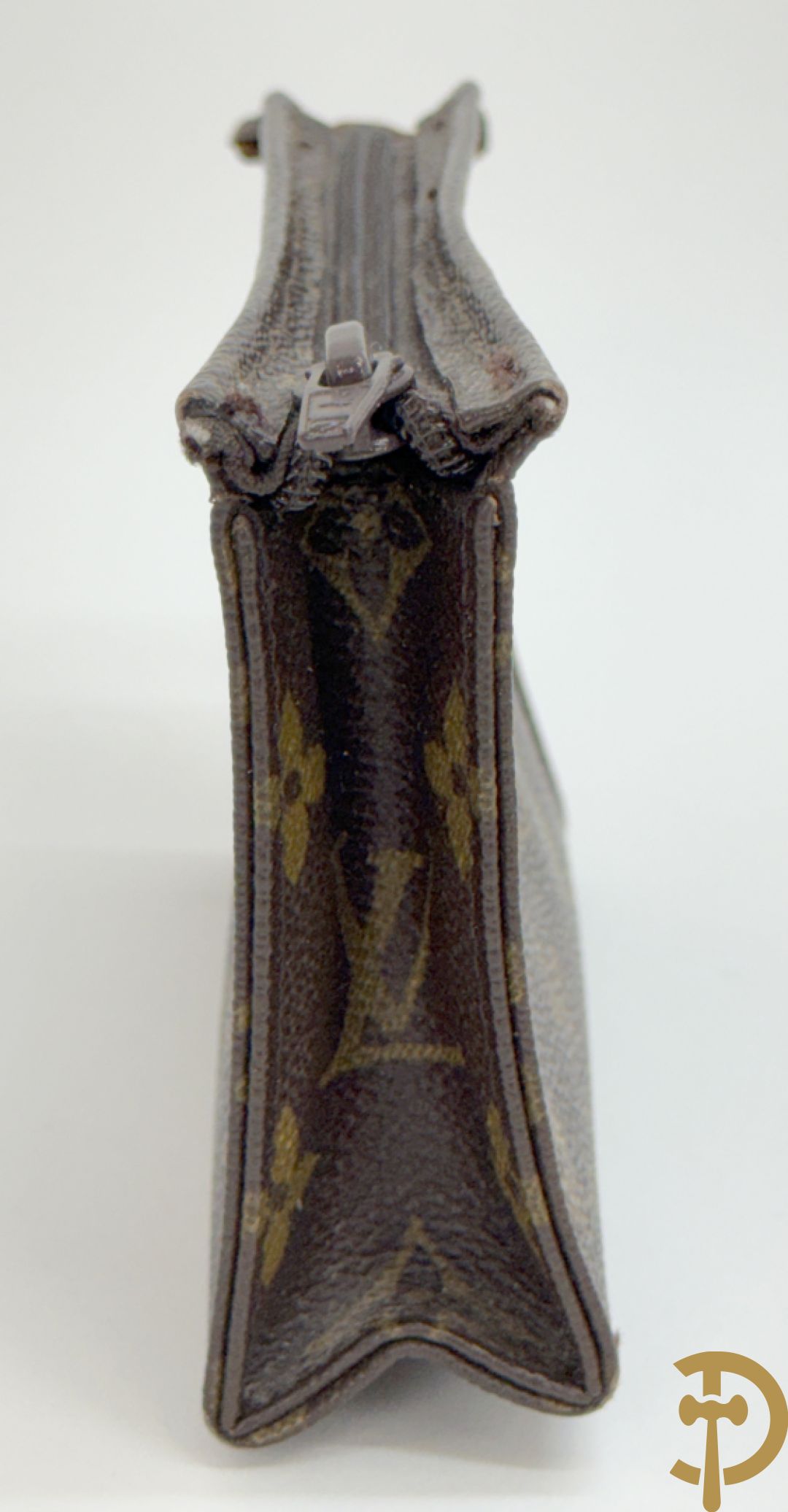 Grote en kleine toiletzak Louis Vuitton + agenda 2001  + portefeuille + tag + paraplu