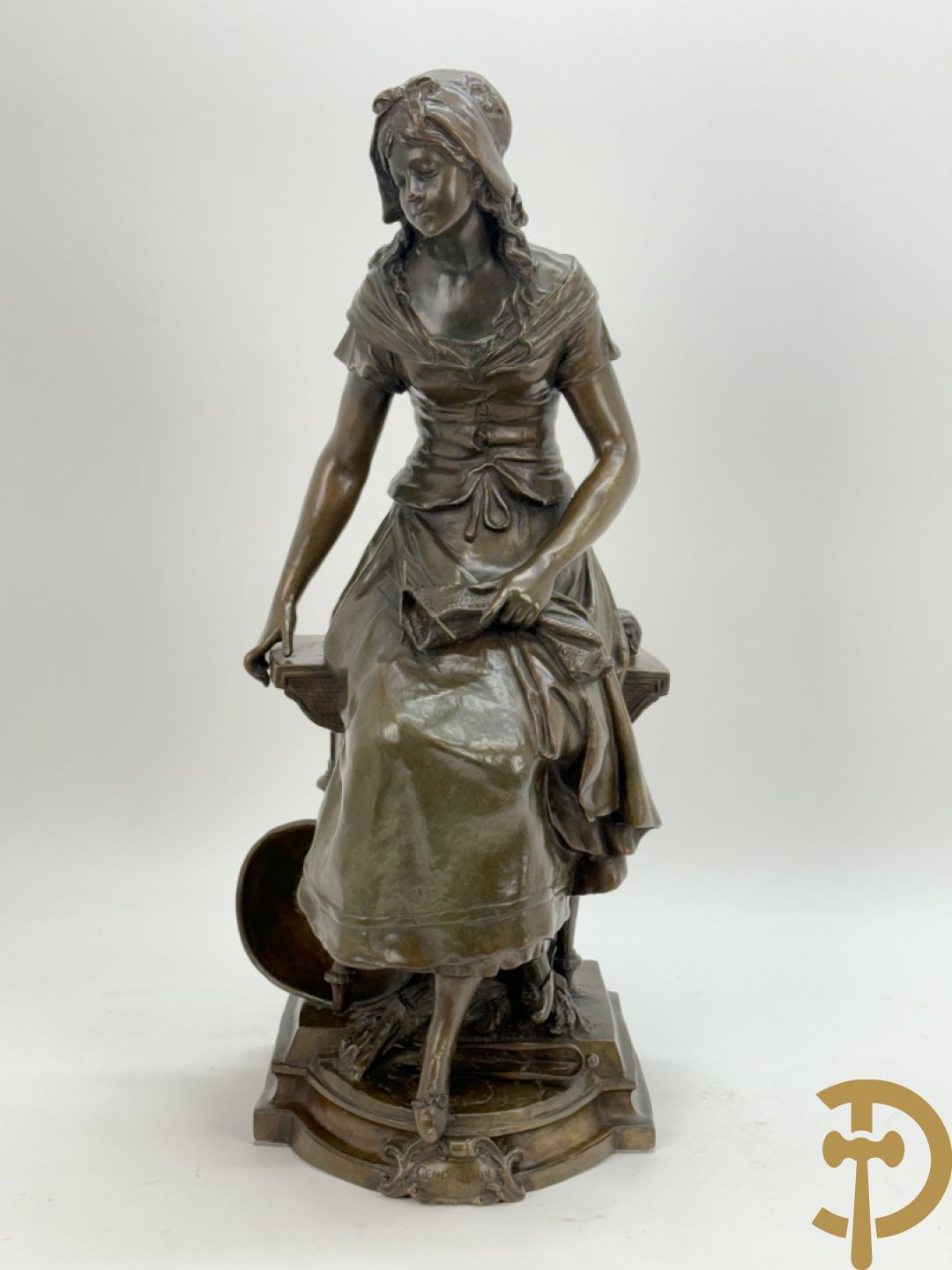 MOREAU Auguste getekend 