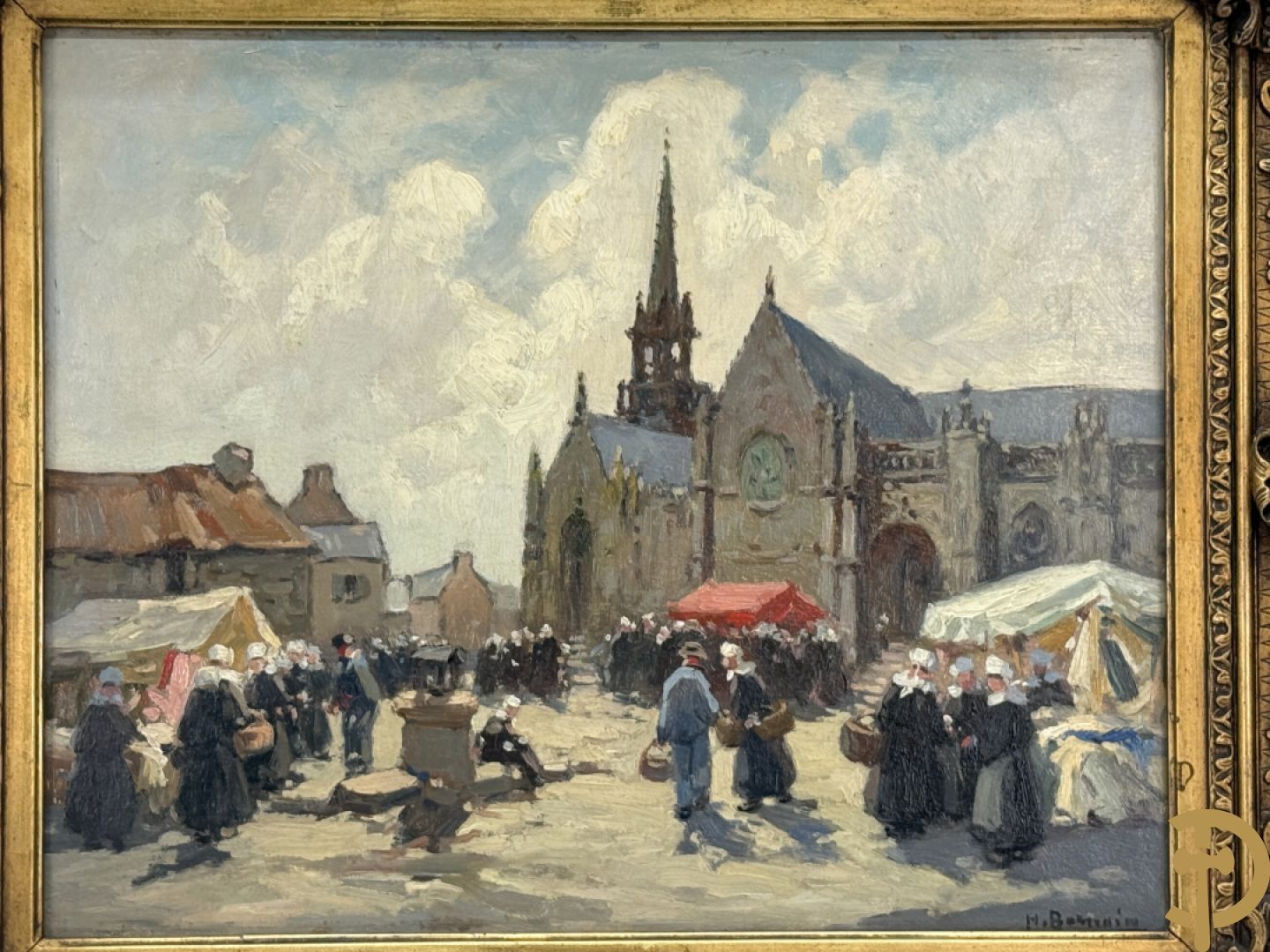 BARNOIN H. (Henri Alphonse) getekend 