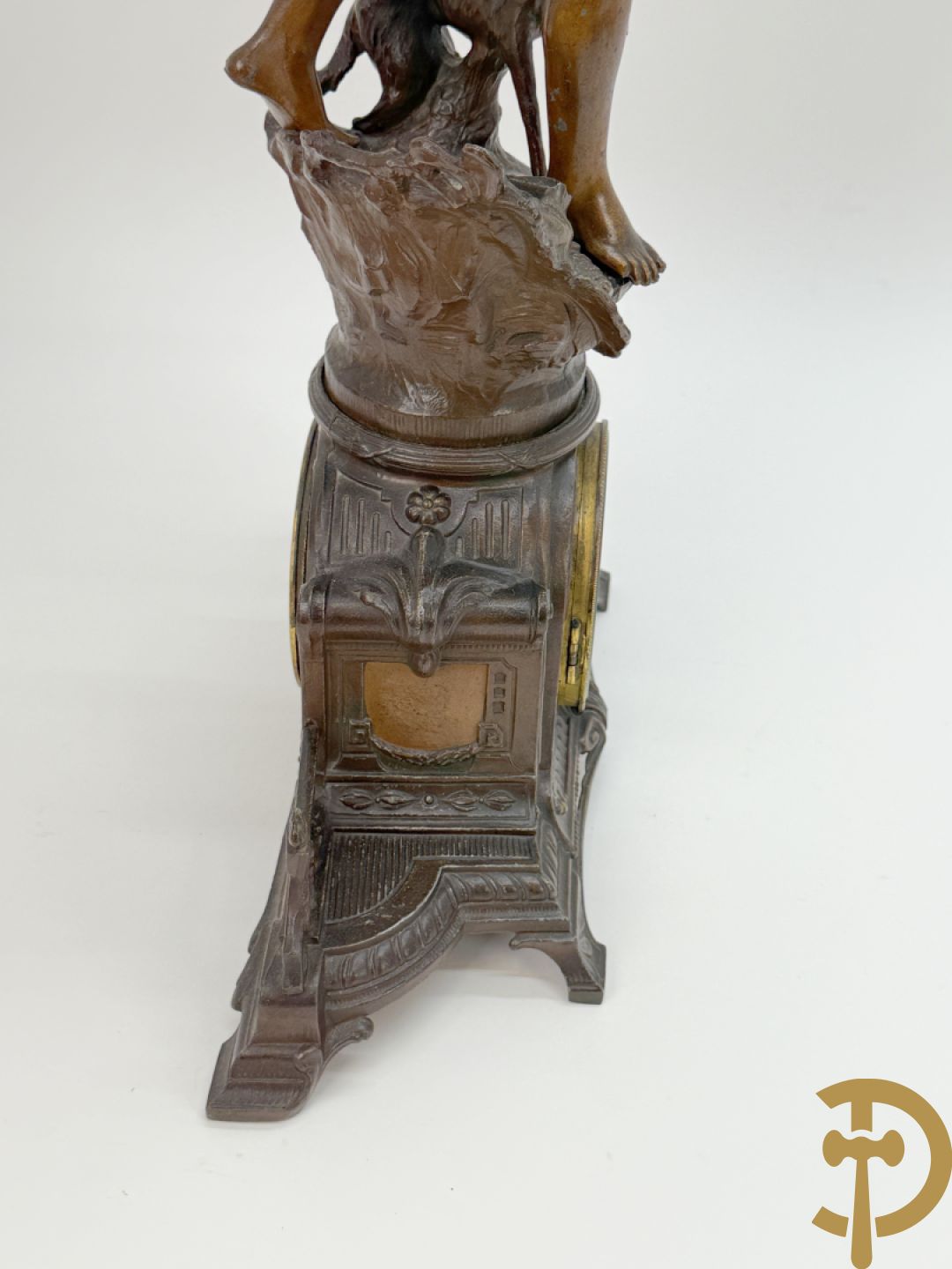 Driedelige zamak garnituur 