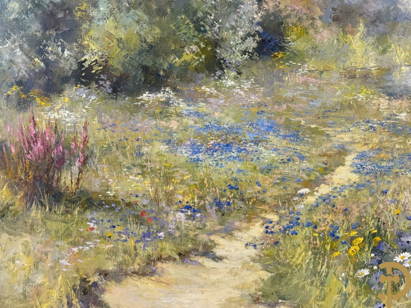 MESSELY P. getekend en verso gedateerd 