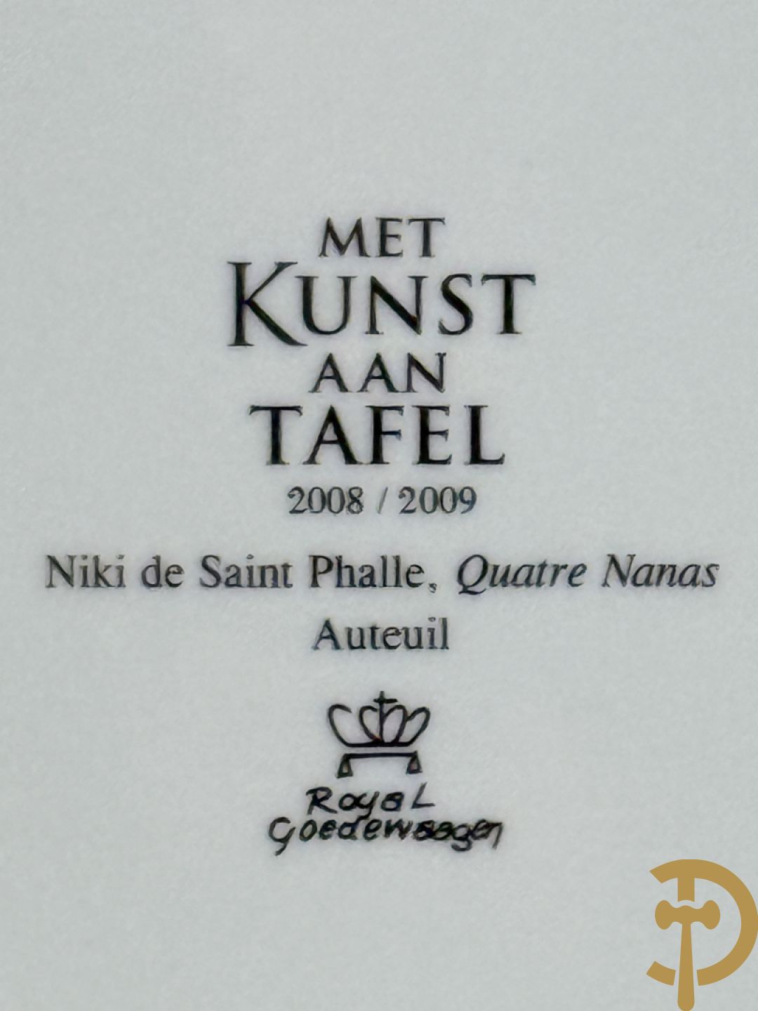 DE SAINT PHALLE Niki getekend 