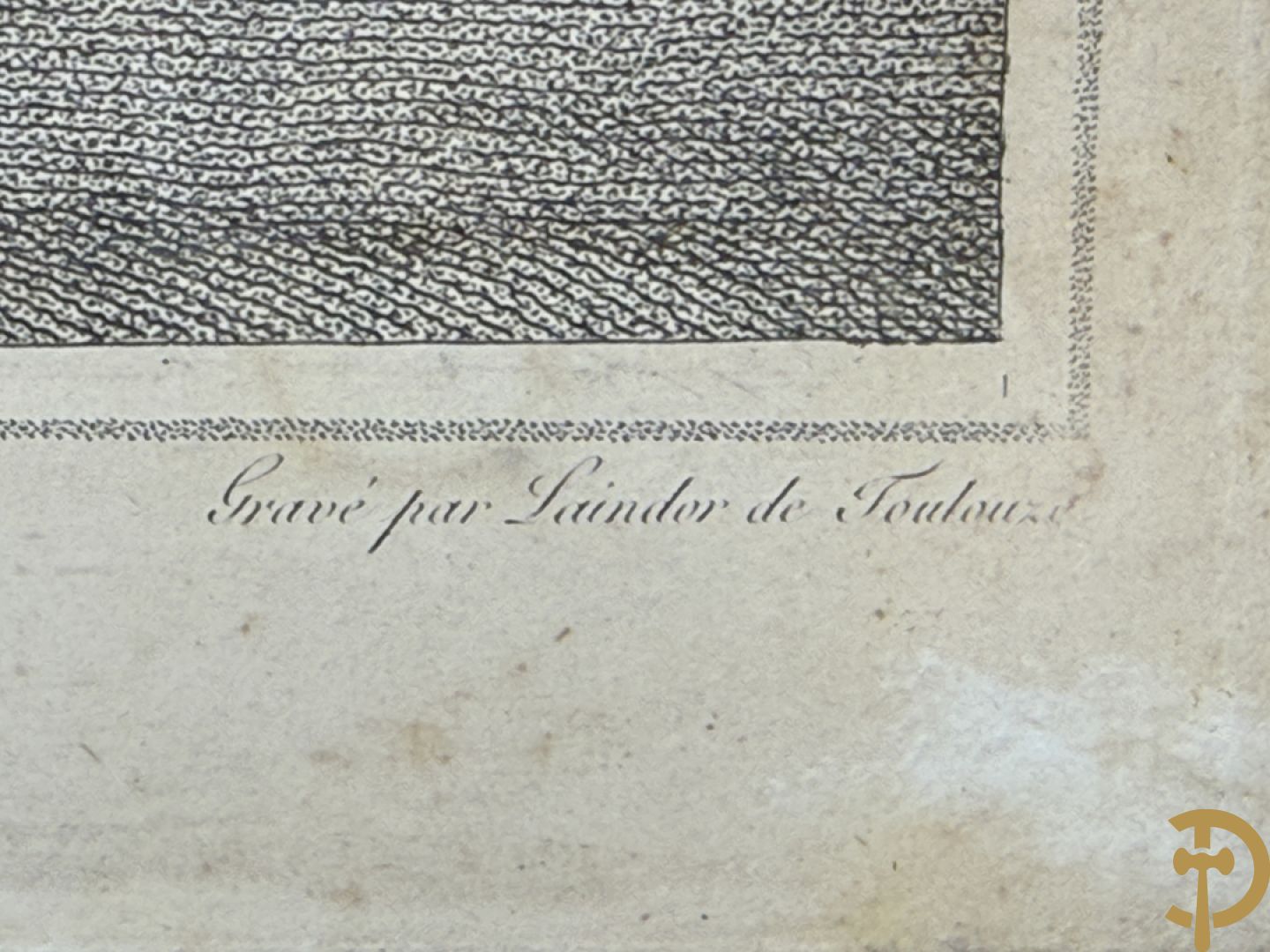 Zes oude gravures met kinderthema