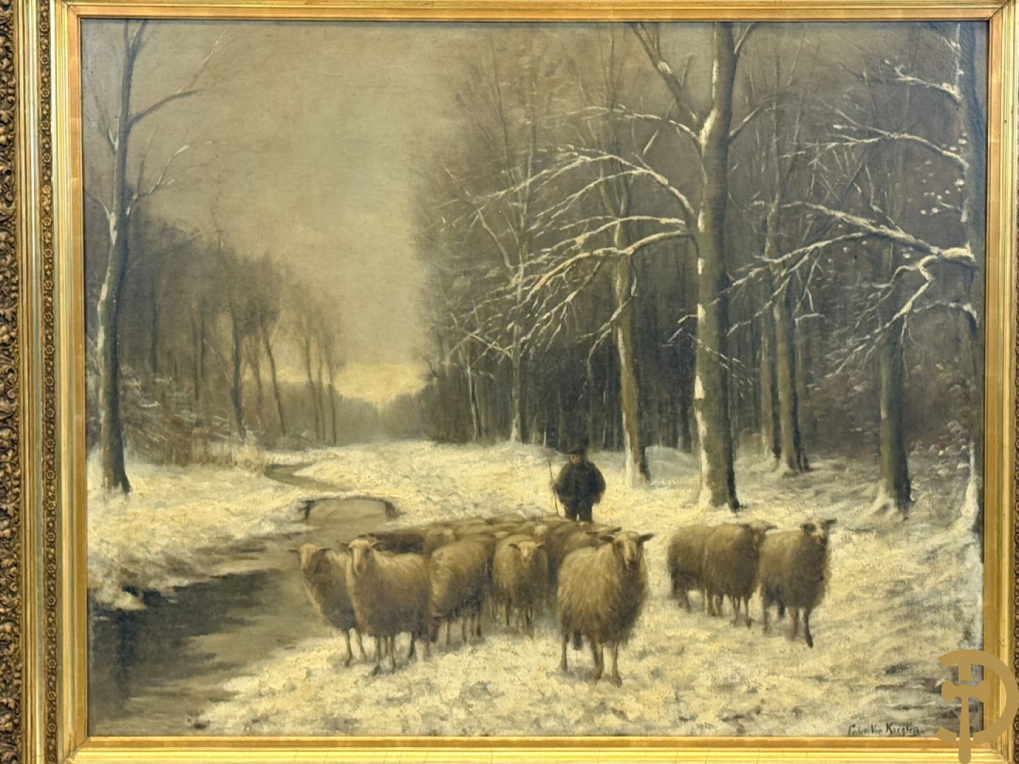 VAN KREGTEN Fedor getekend 