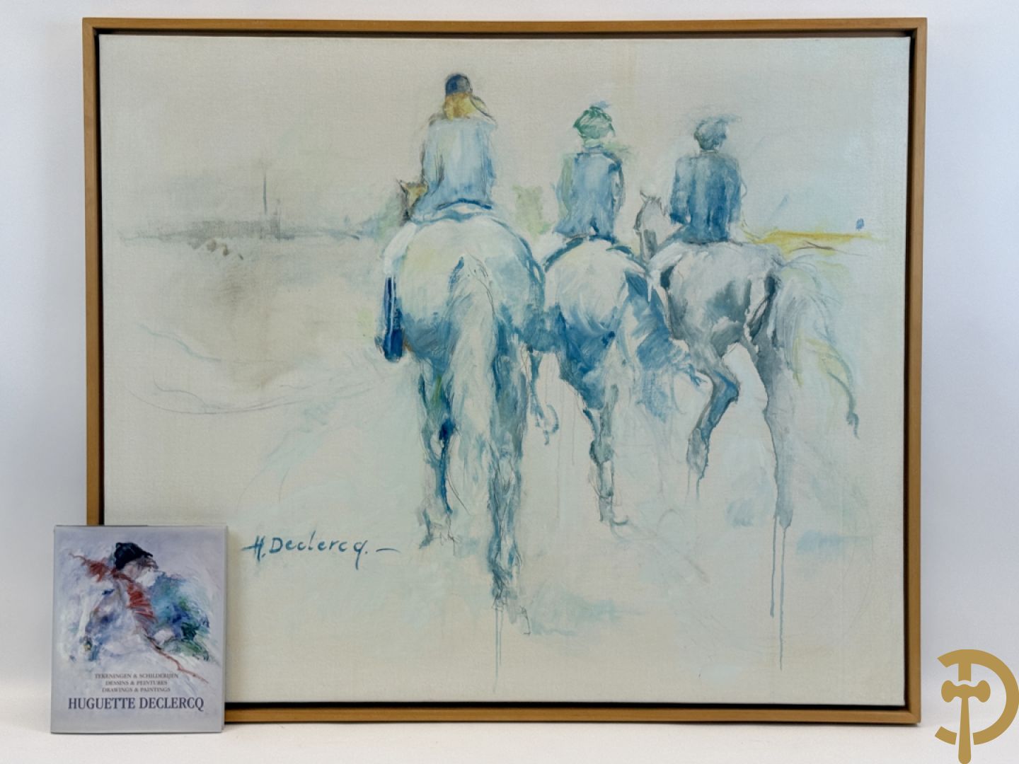 DECLERCQ H. getekend (Huguette) 