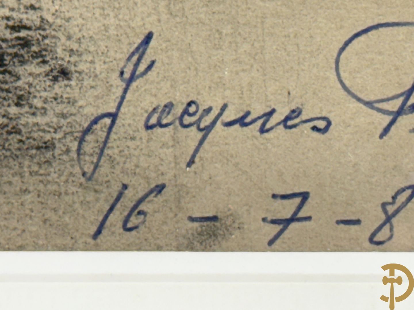 PILLE Jacques getekend 16/7/84 