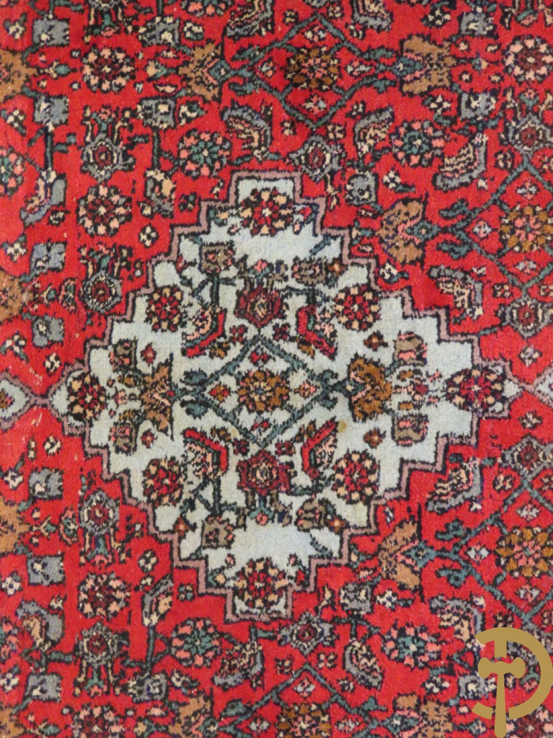 Perzisch handgeknoopt tapijt Senneh + Oosters handgeknoopt Bidjar + Oosters handgeknoopt tapijt Senneh