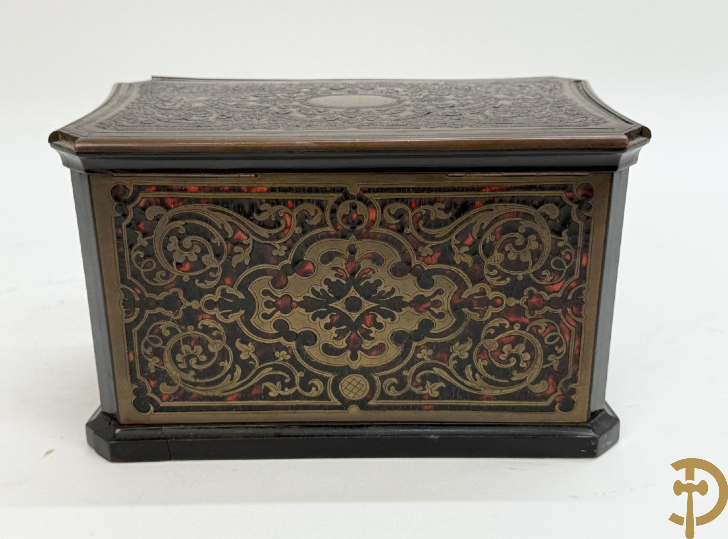 Theebox in Boulletechniek, 19e