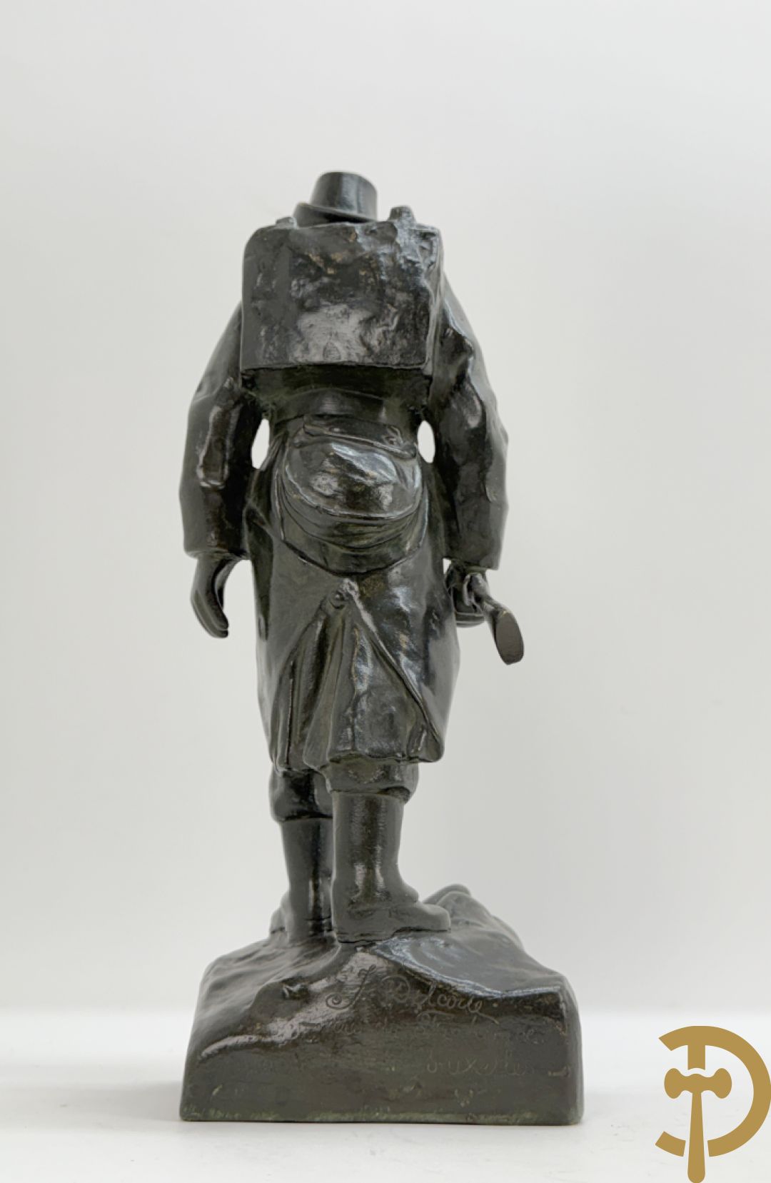 DELCORTE J. getekend - Rue du Frondispisce 43 Bruxelles 