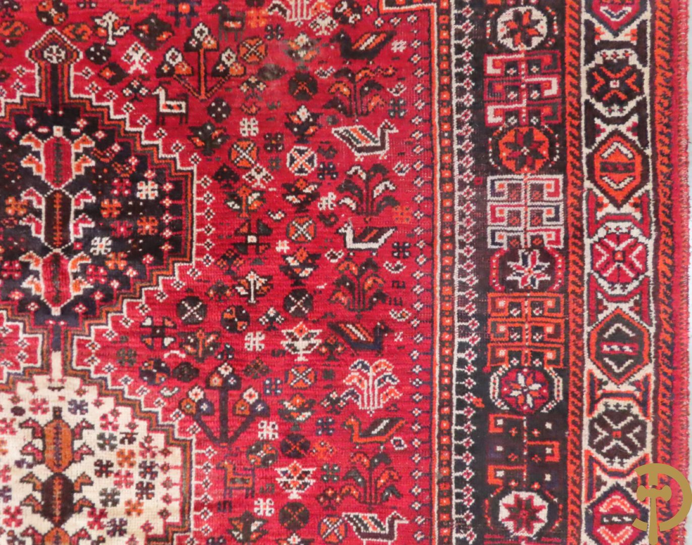 Oosters handgeknoopt tapijt Shiraz