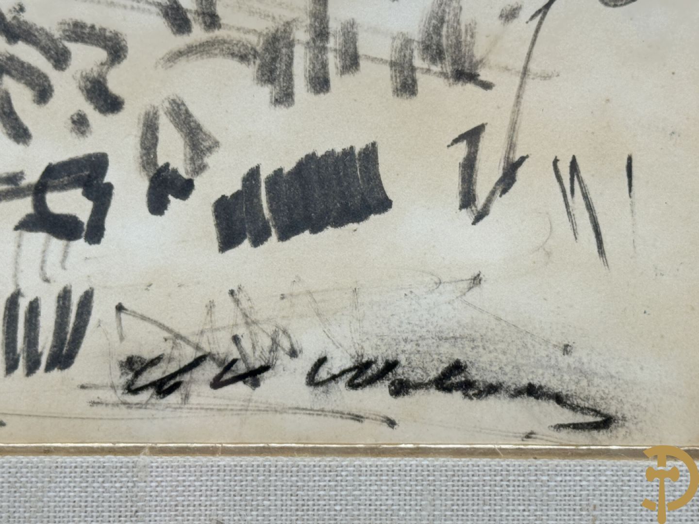 WOLVENS H.V. getekend (Henri-Victor) 