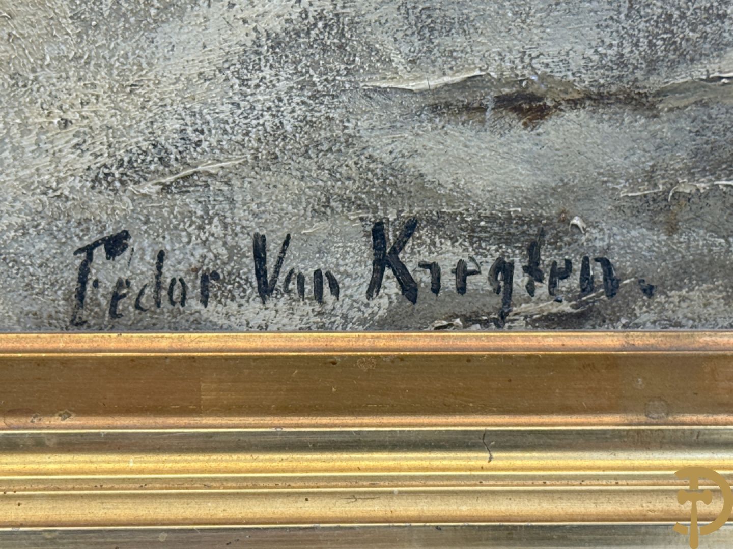 VAN KREGTEN Fedor getekend 