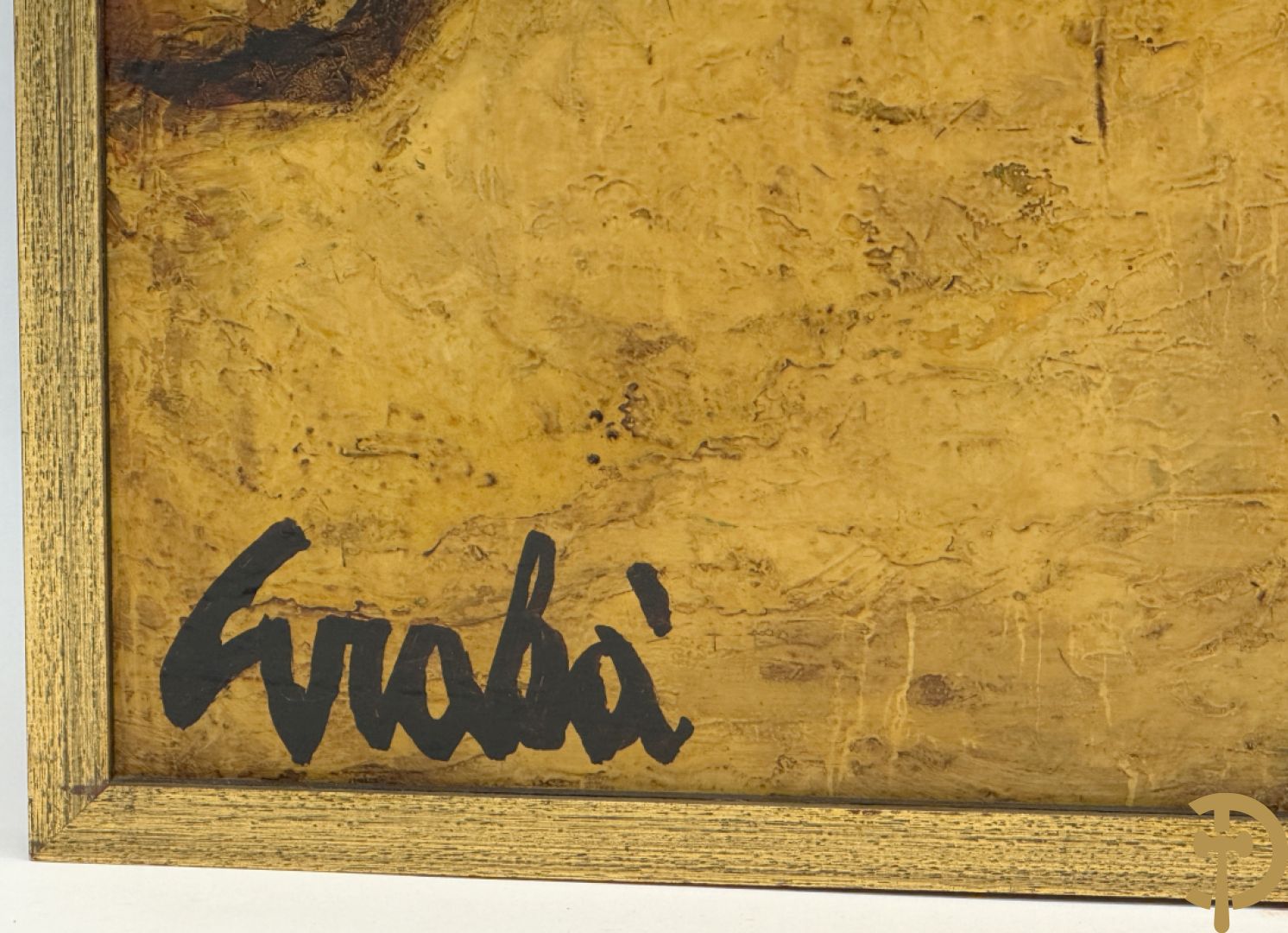 GRABA getekend - Triptiek : Binnenkant 