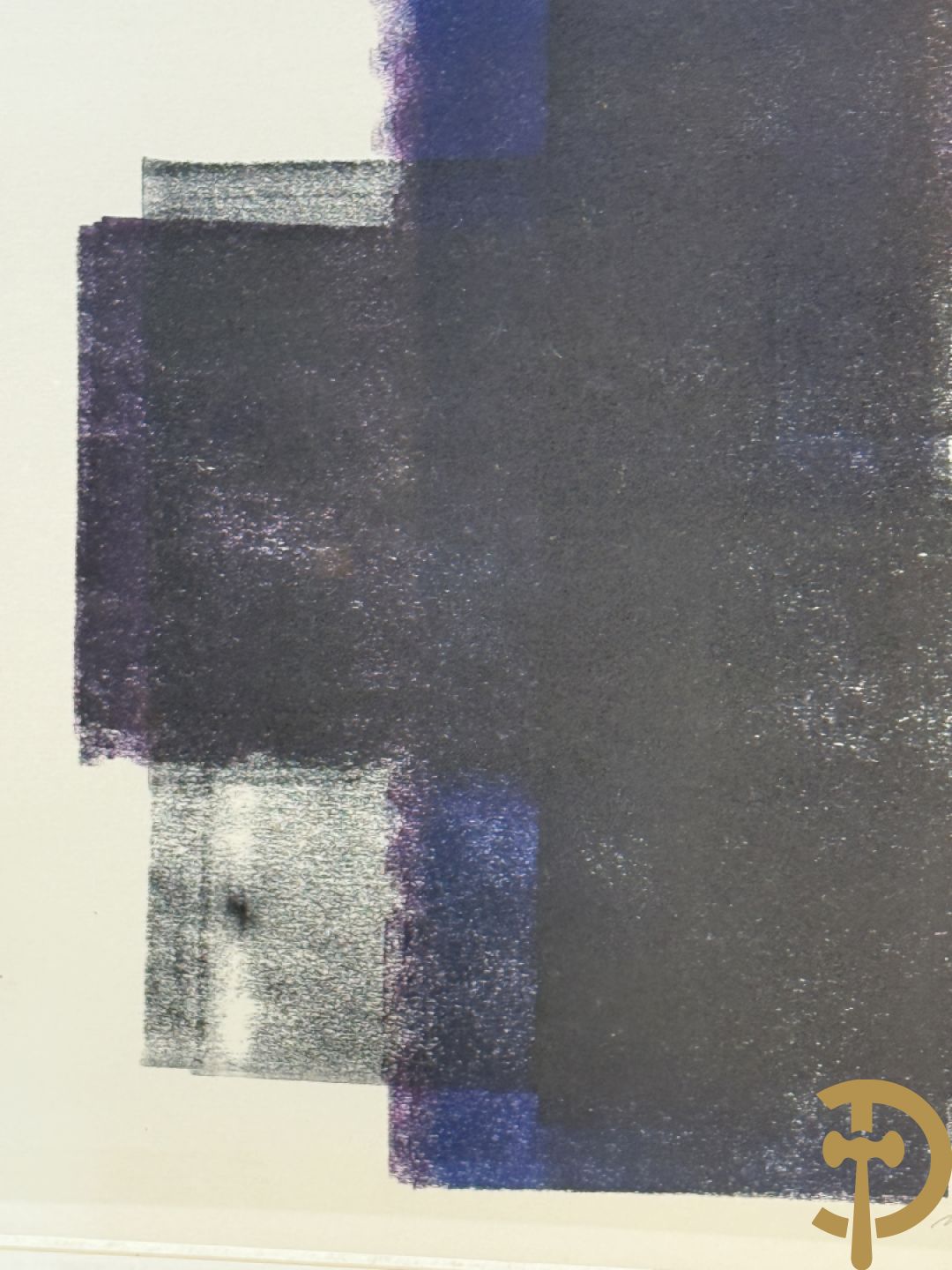 VERMEULEN NOËL getekend 1982 - drieluik acrylverf op papier