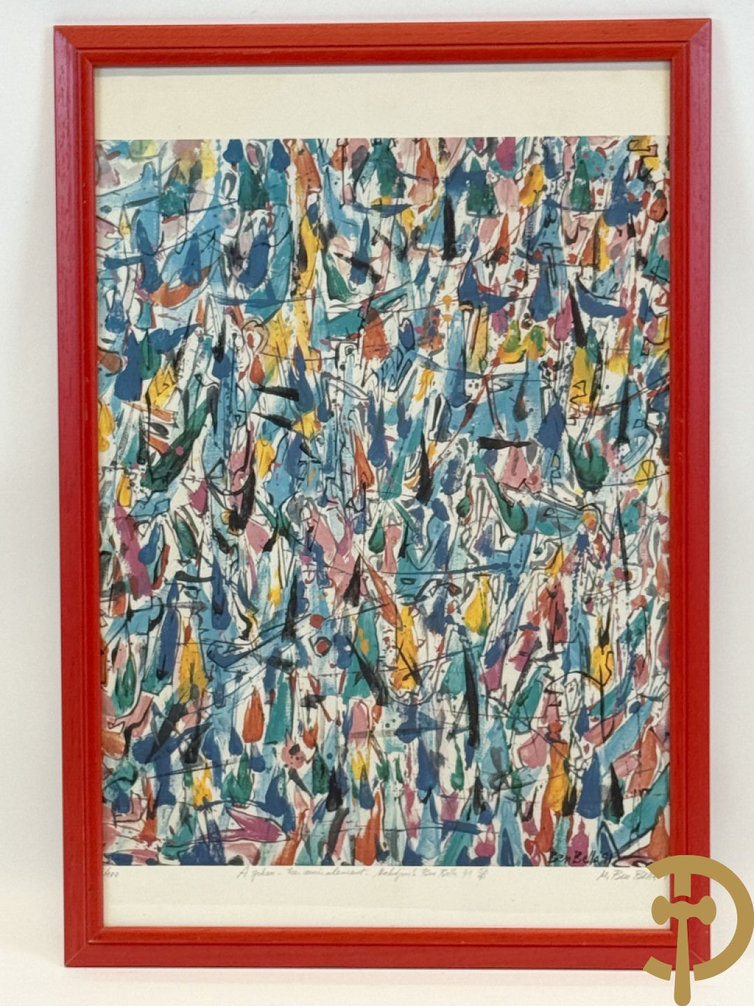 BEN BELLA M. (Mahjoub) getekend 