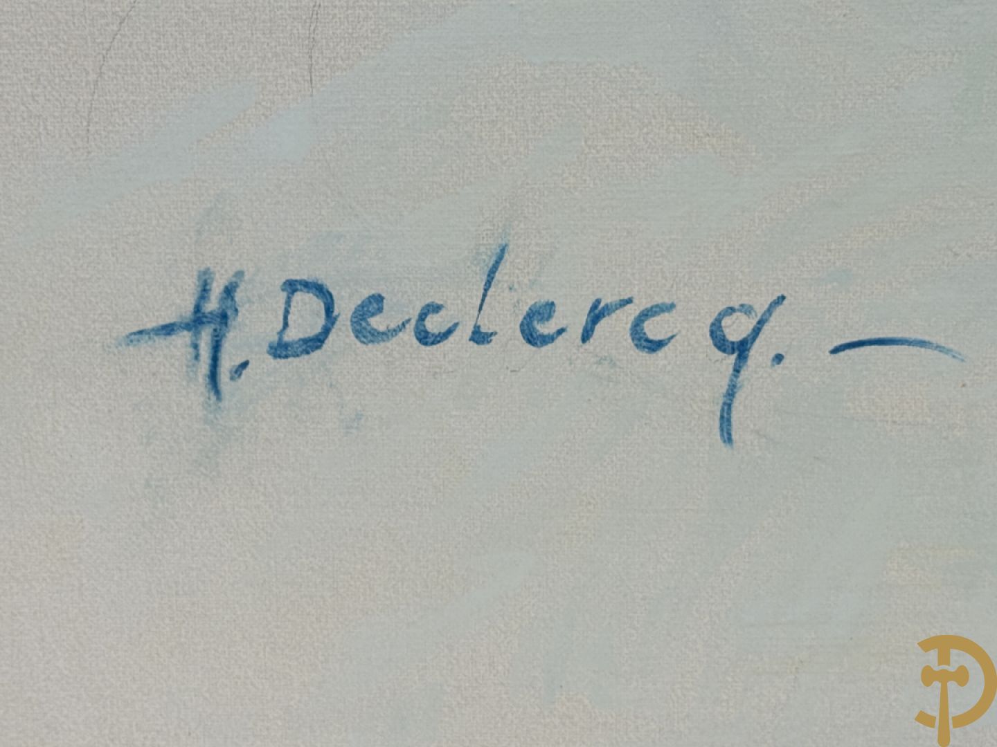 DECLERCQ H. getekend (Huguette) 