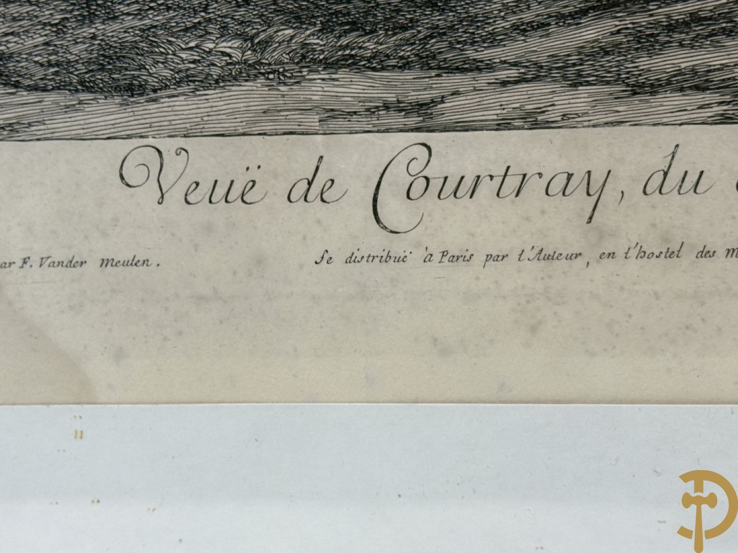 BAUDEWIJNS F. getekend (sculpteur) 