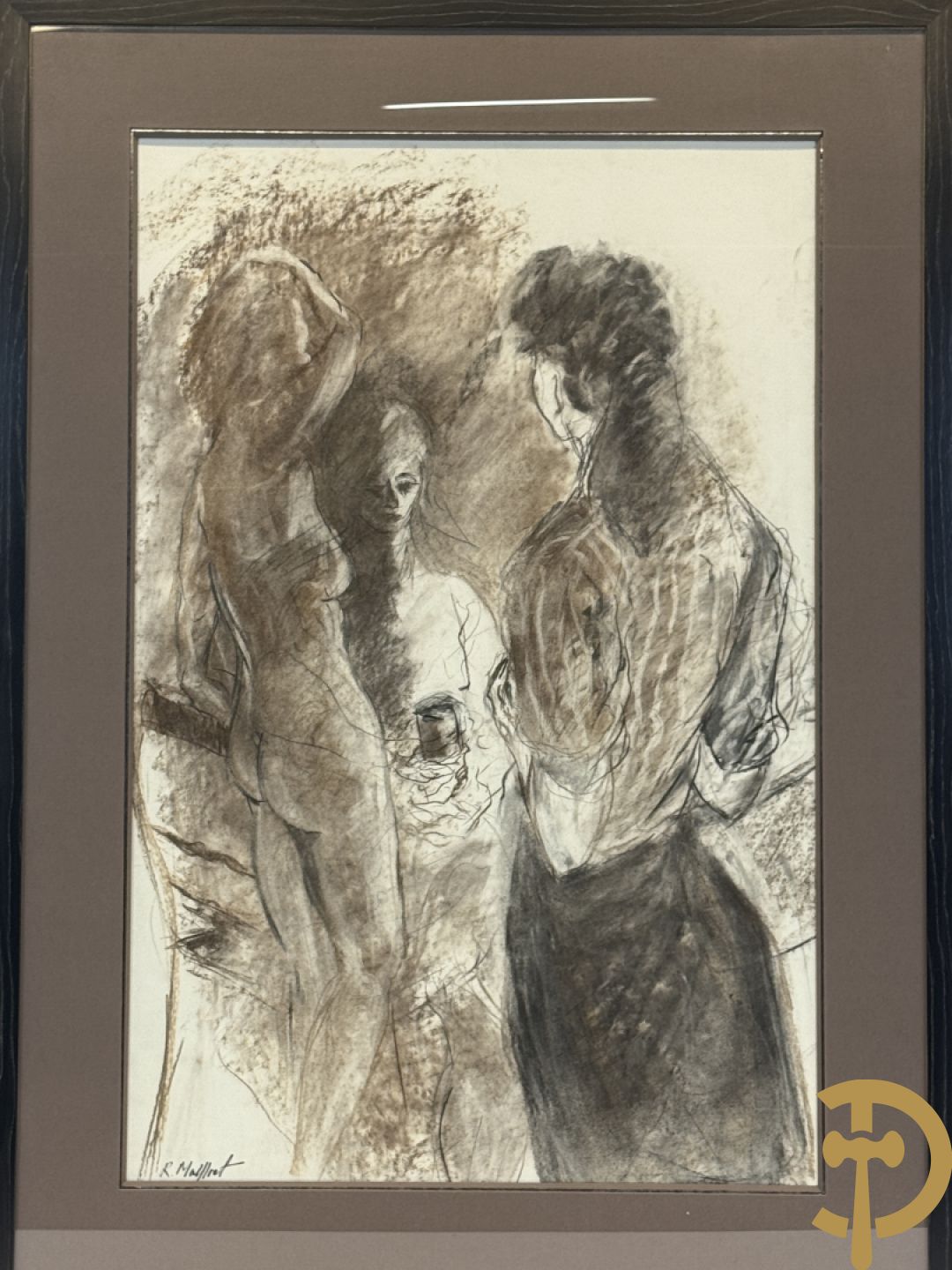 MALFLIET R. getekend 