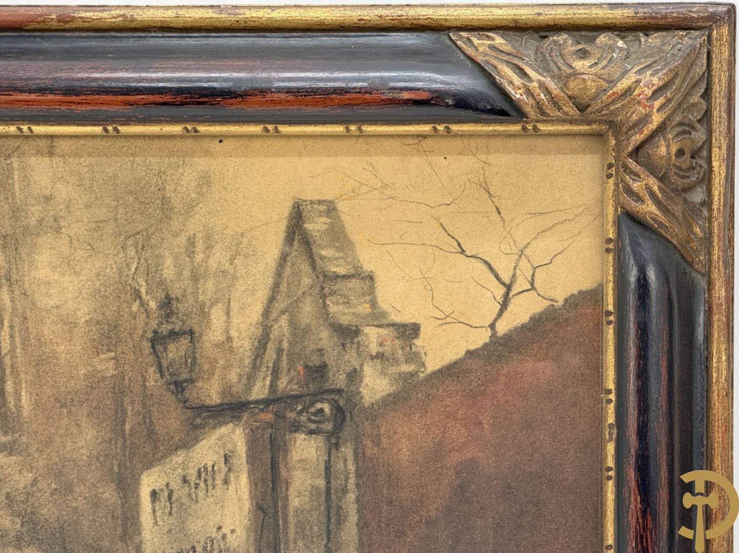 VAN HOLST G. getekend 