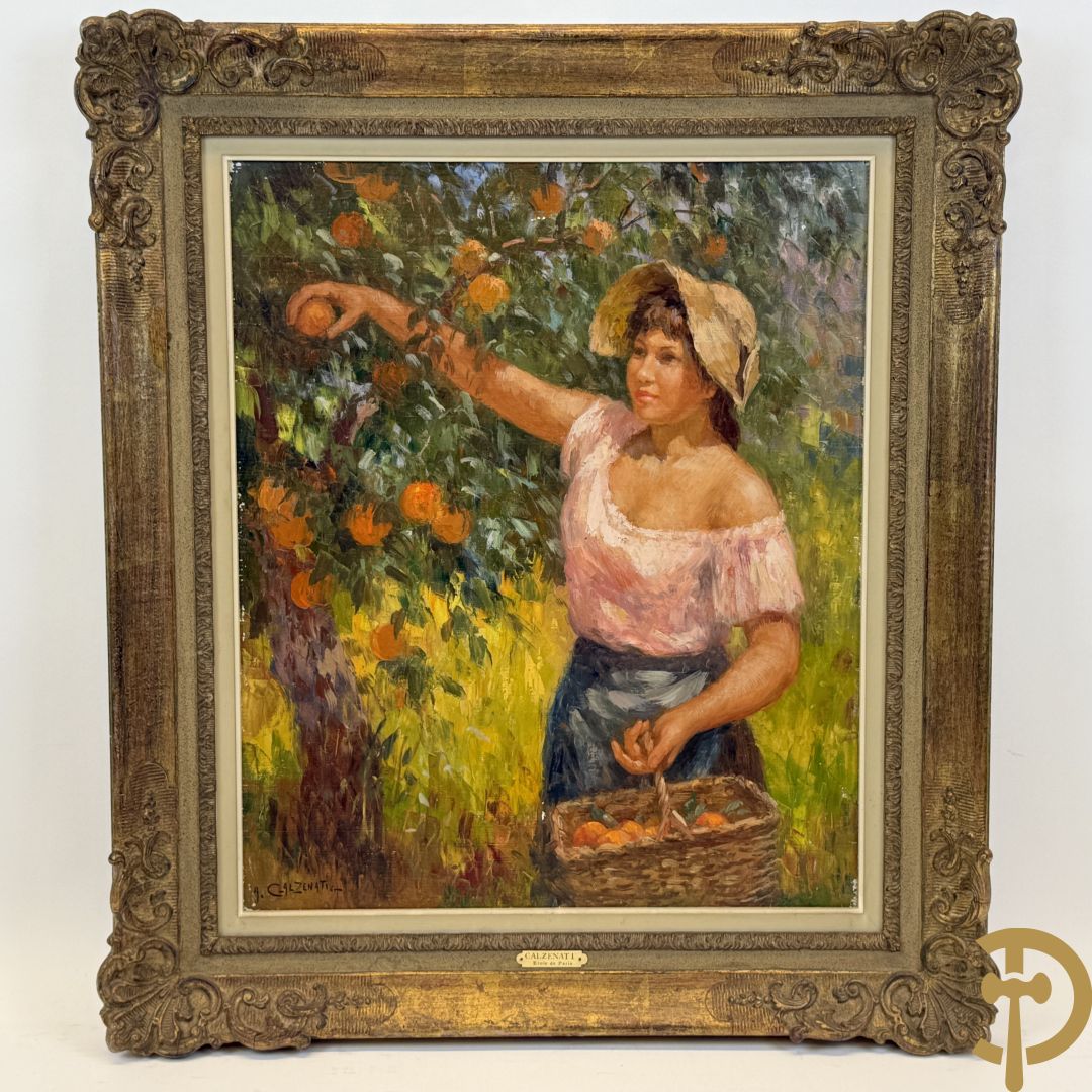 CALZENATI A. getekend 