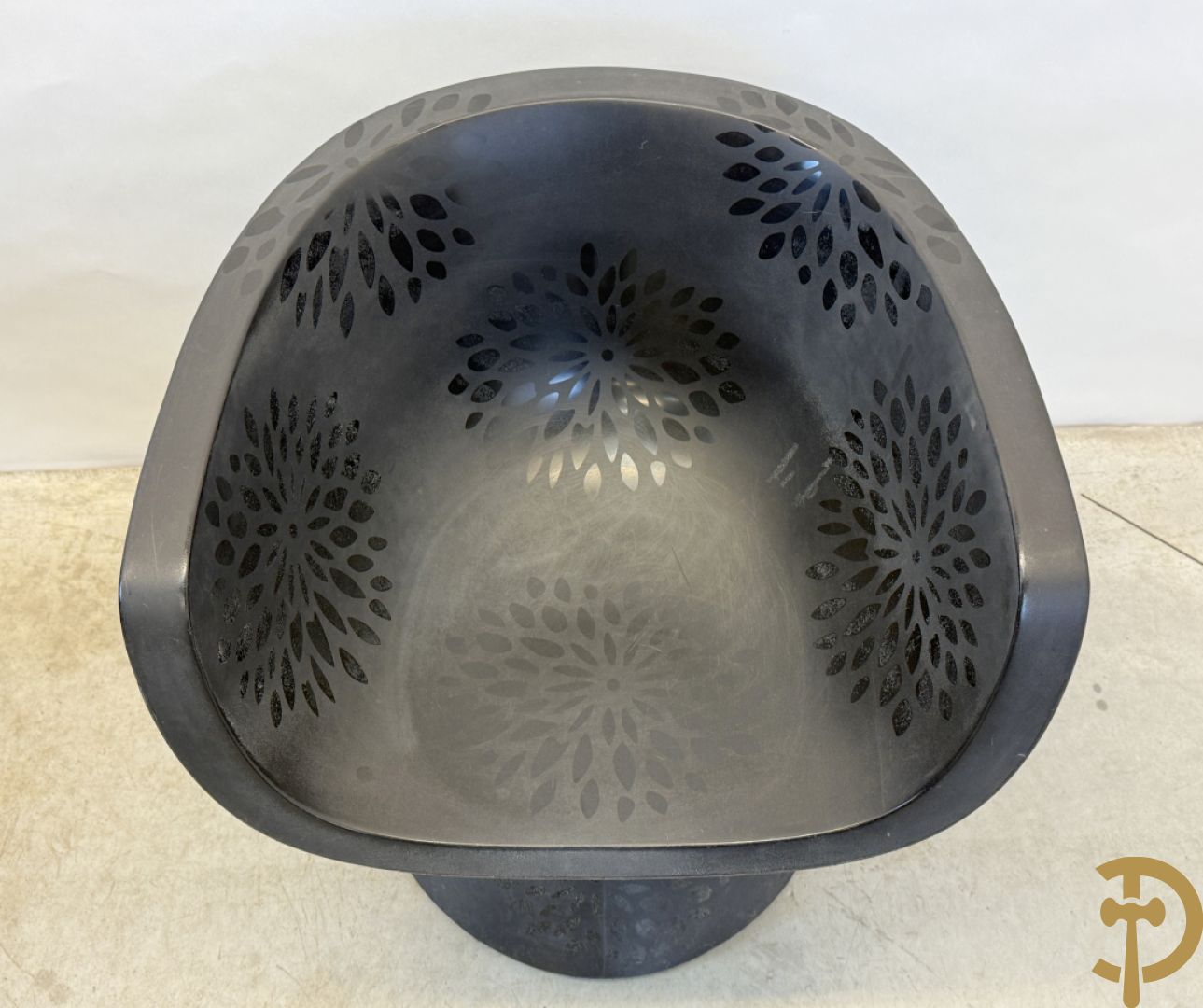 Paar plexi armzetels Zanotta, model Dora Outdoor