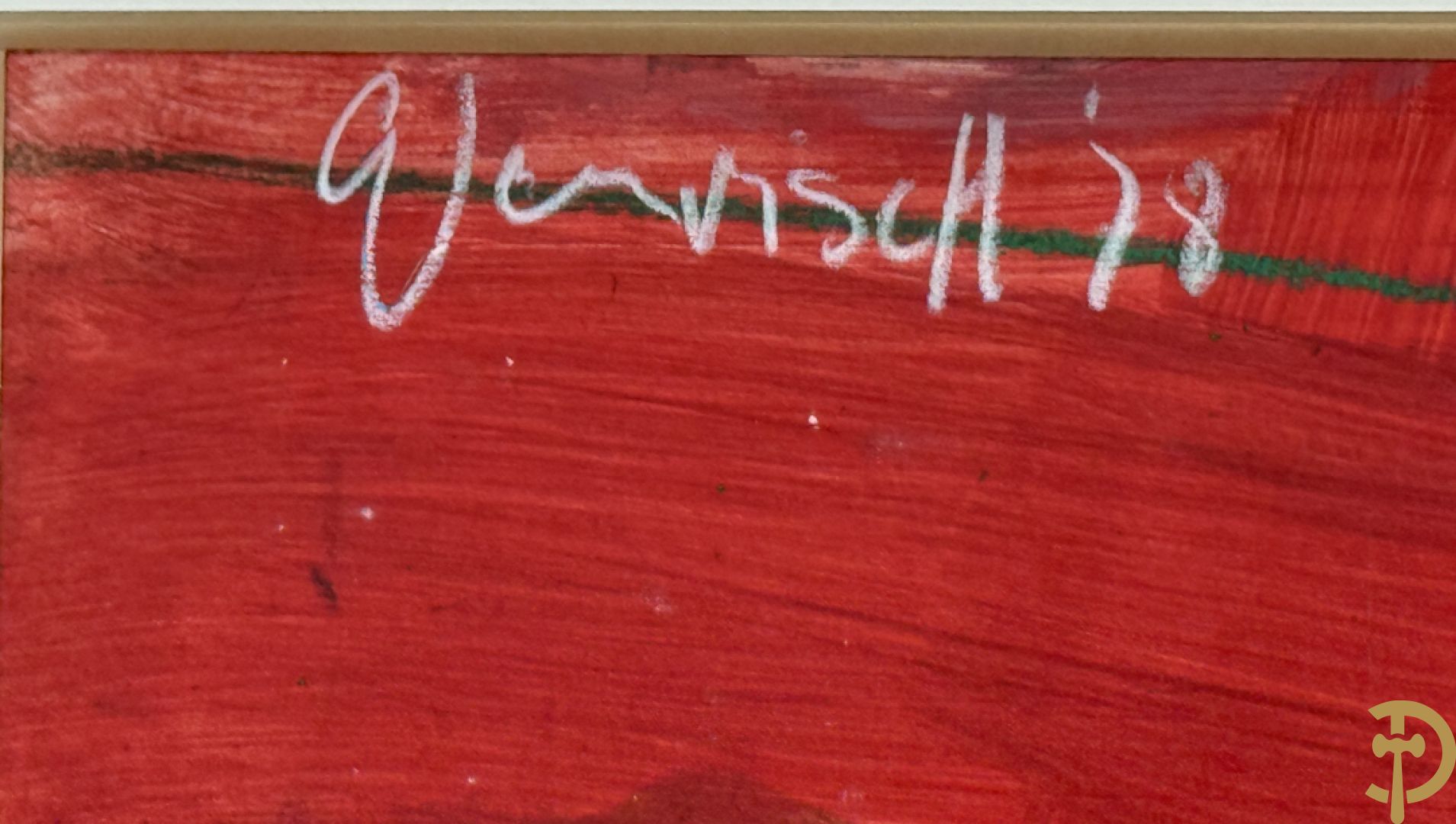 VERVISCH G. getekend 