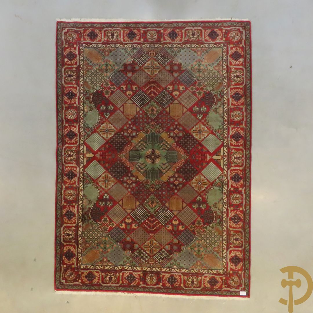 Oosters handgeknoopt tapijt Hamadan