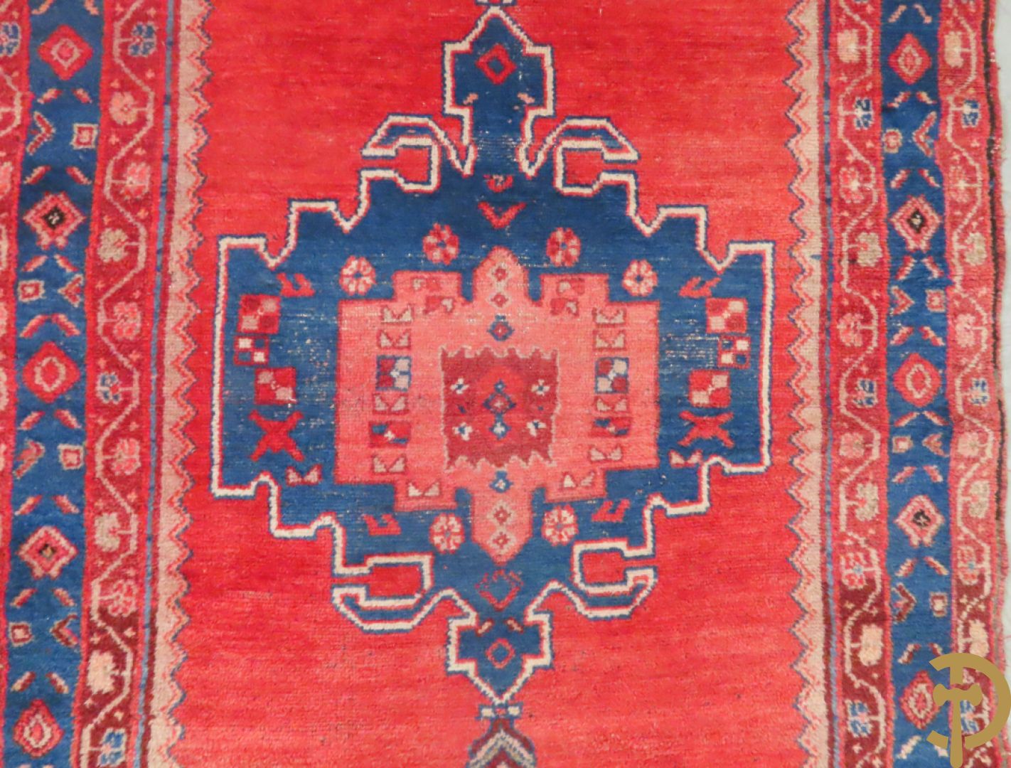 Twee oosterse handgeknoopte tapijten Hamadan