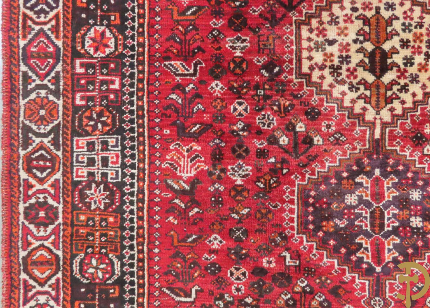 Oosters handgeknoopt tapijt Shiraz