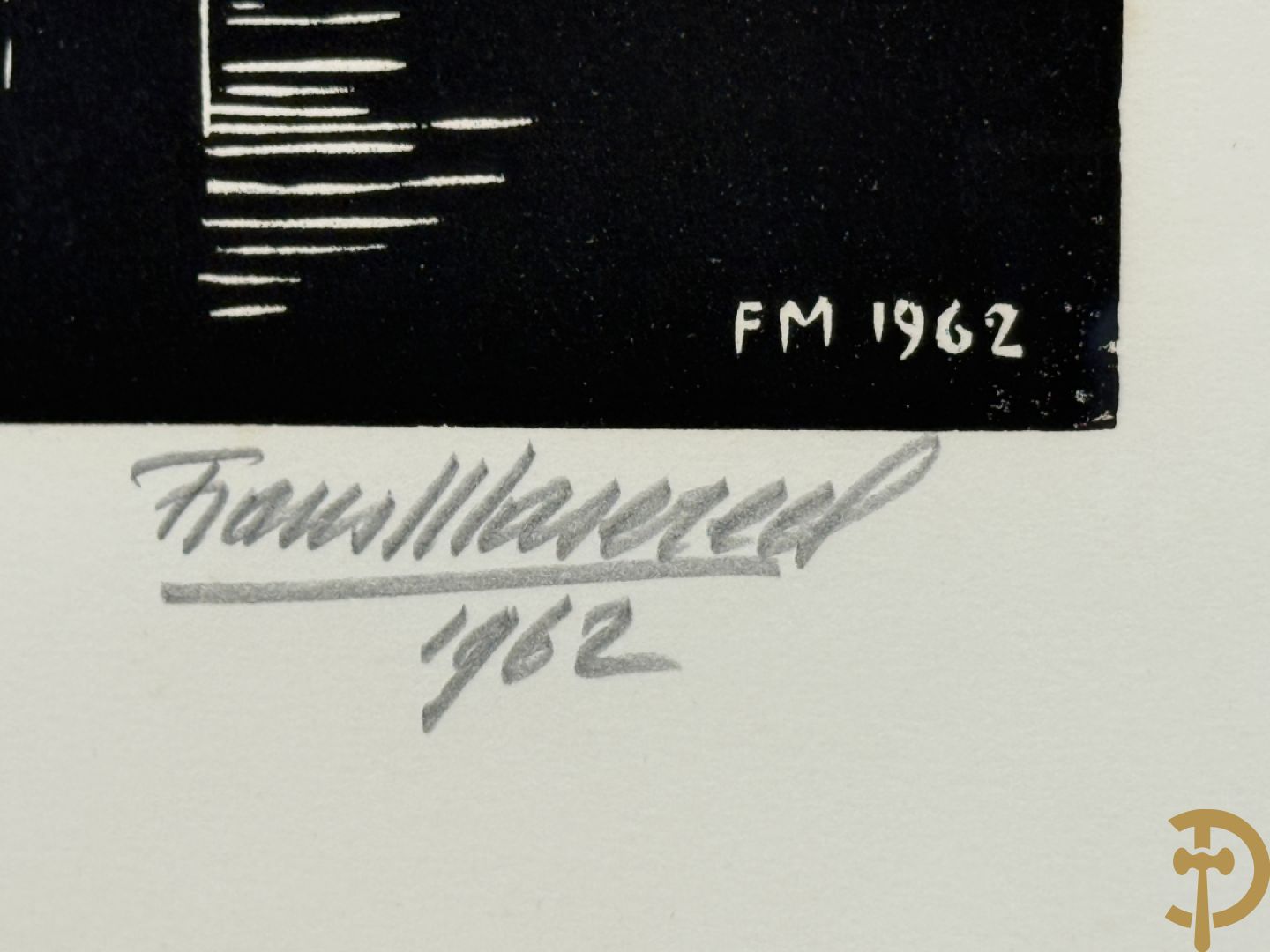MASEREEL Frans getekend 1962 