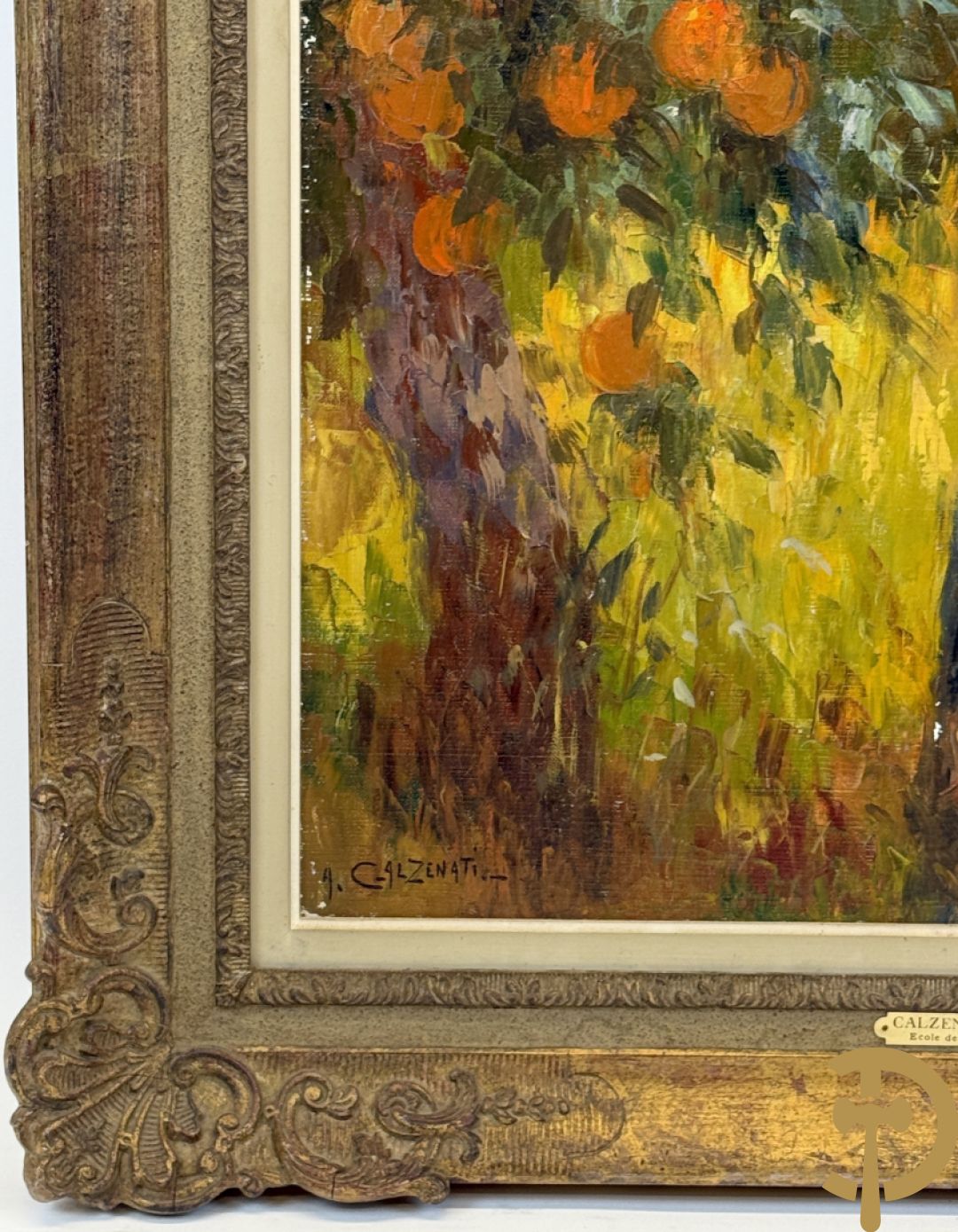 CALZENATI A. getekend 