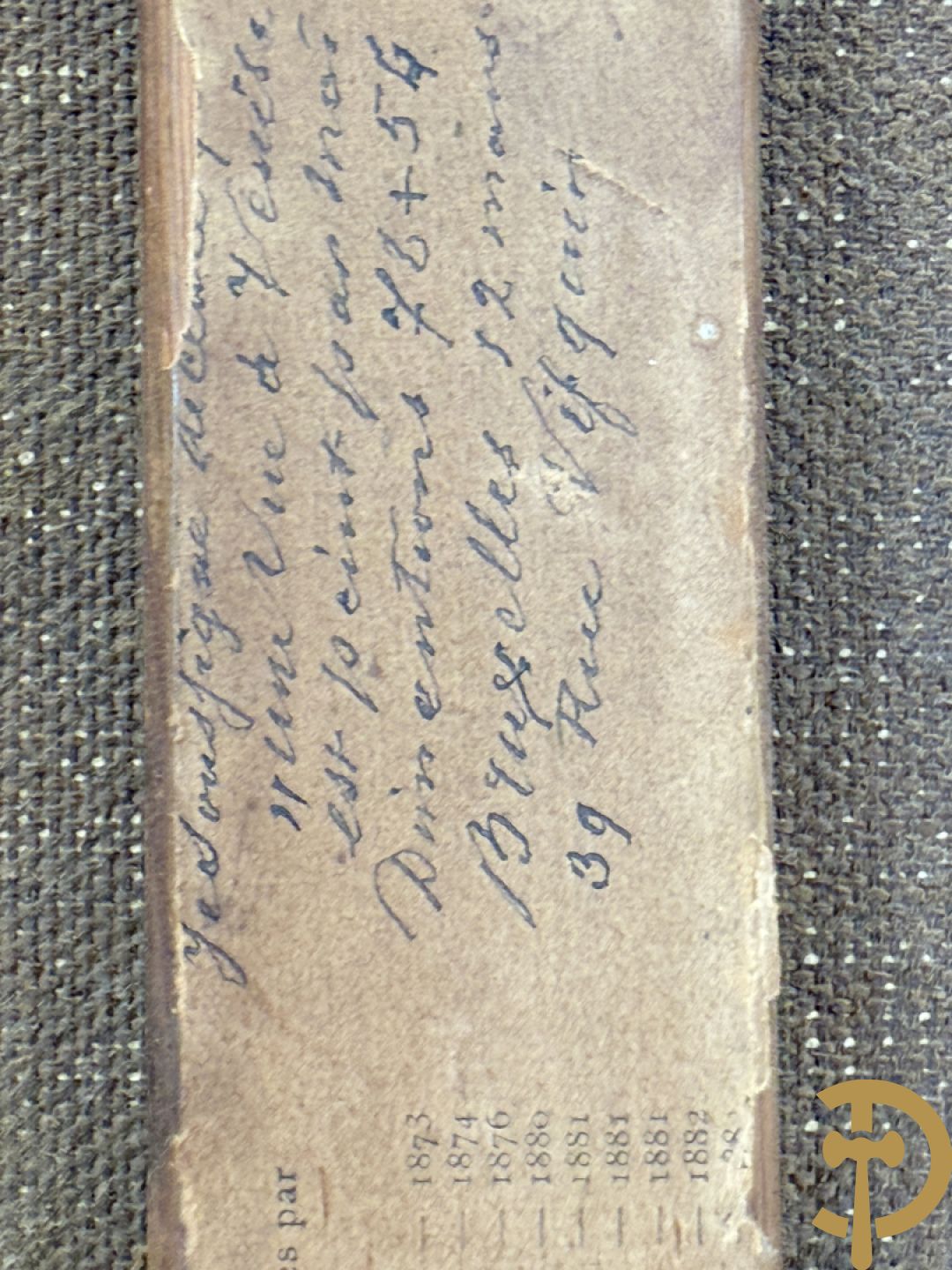 CARABAIN Jacques getekend 