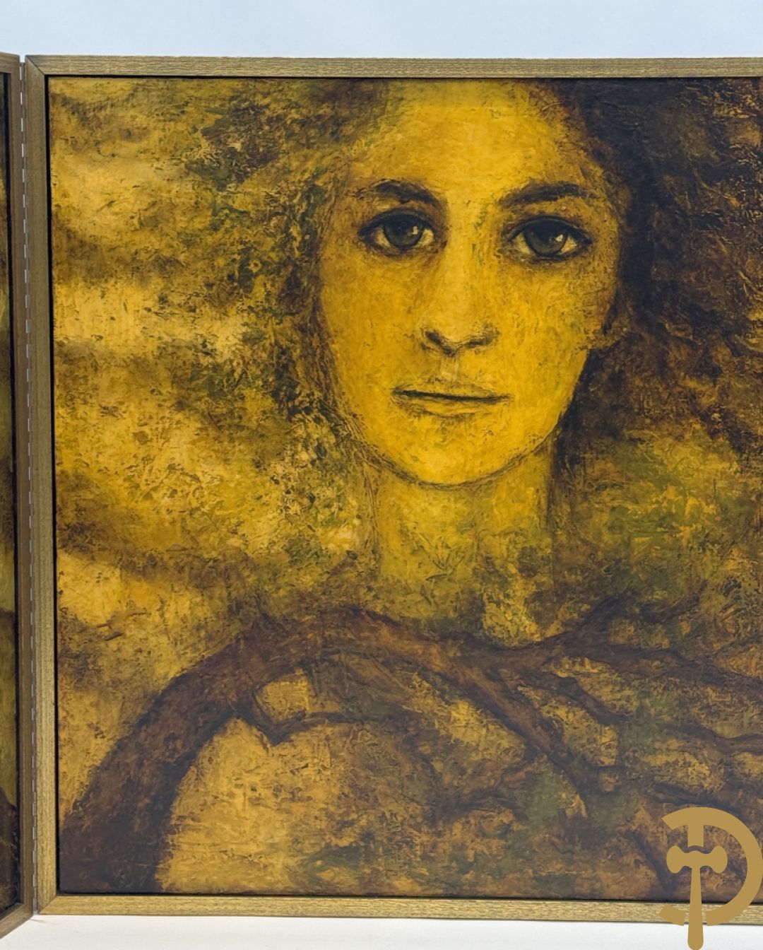 GRABA getekend - Triptiek : Binnenkant 