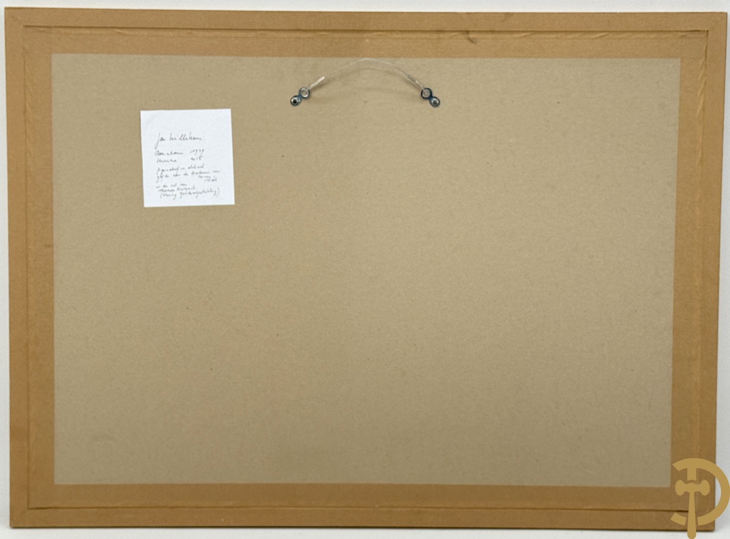 WILLEKENS Jan (JW gemonogrammeerd) 