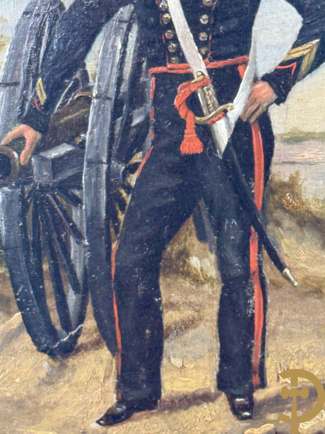 F.M. gemonogrammeerd 1832 