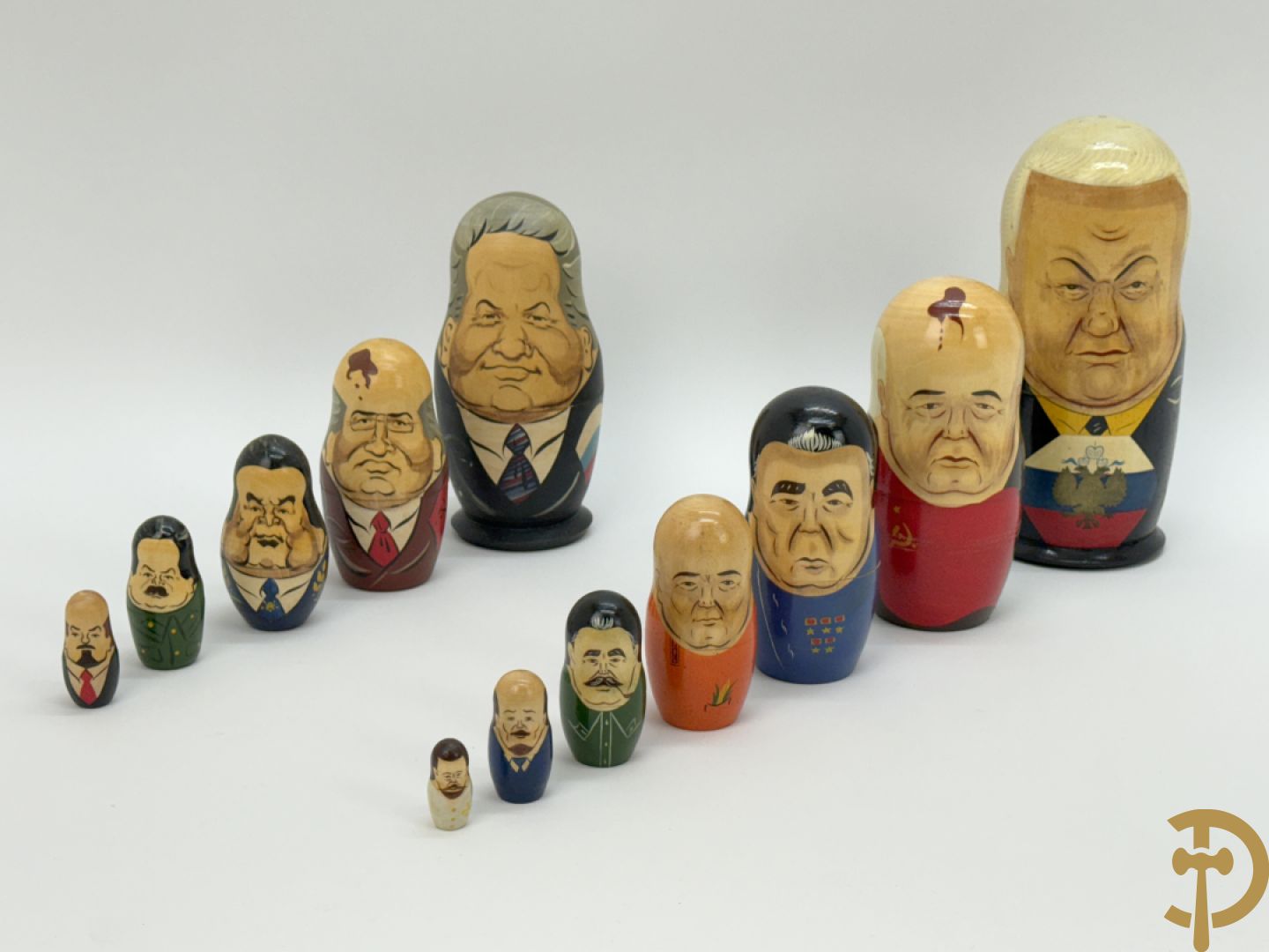 Twee sets matroesjka