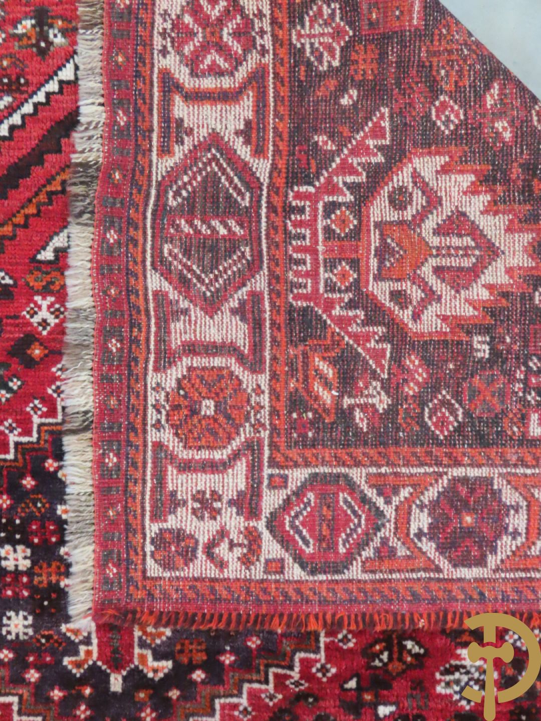 Oosters handgeknoopt tapijt Shiraz