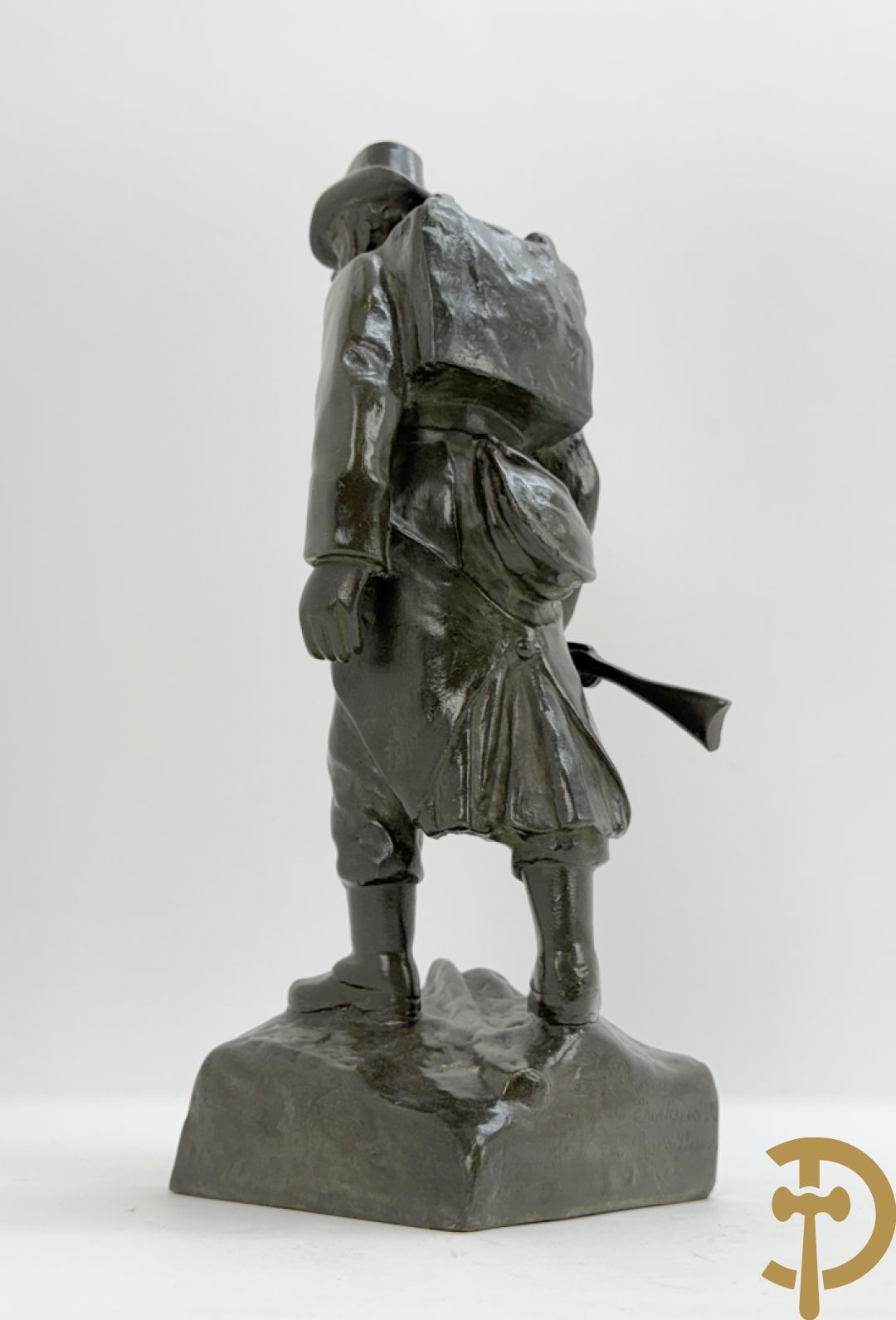 DELCORTE J. getekend - Rue du Frondispisce 43 Bruxelles 