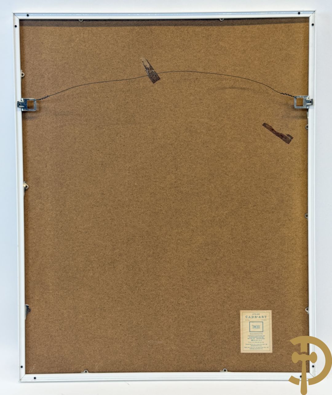 VERMEULEN NOËL getekend 1982 - drieluik acrylverf op papier