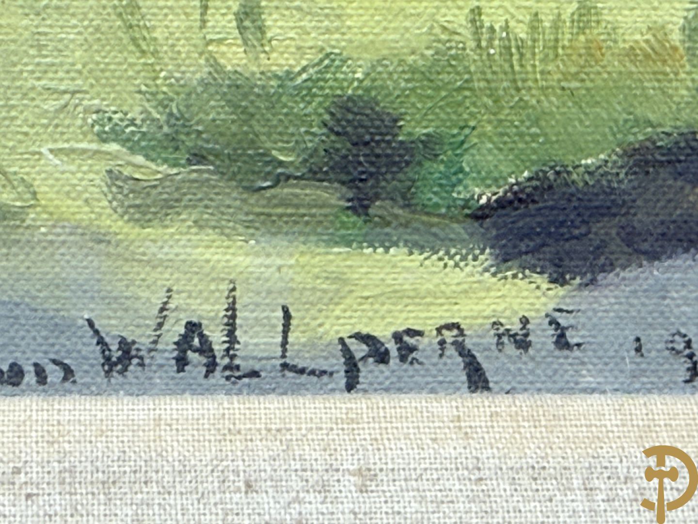 VAN DE WALL PERNE G. getekend(Gustaaf) 