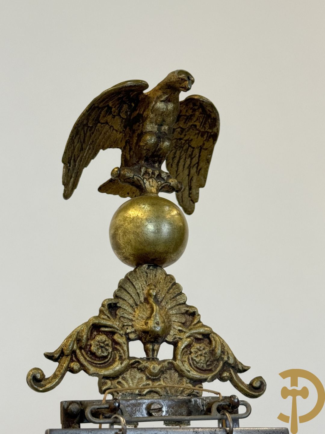 Duitse lyra WW1 bezet met adelaar